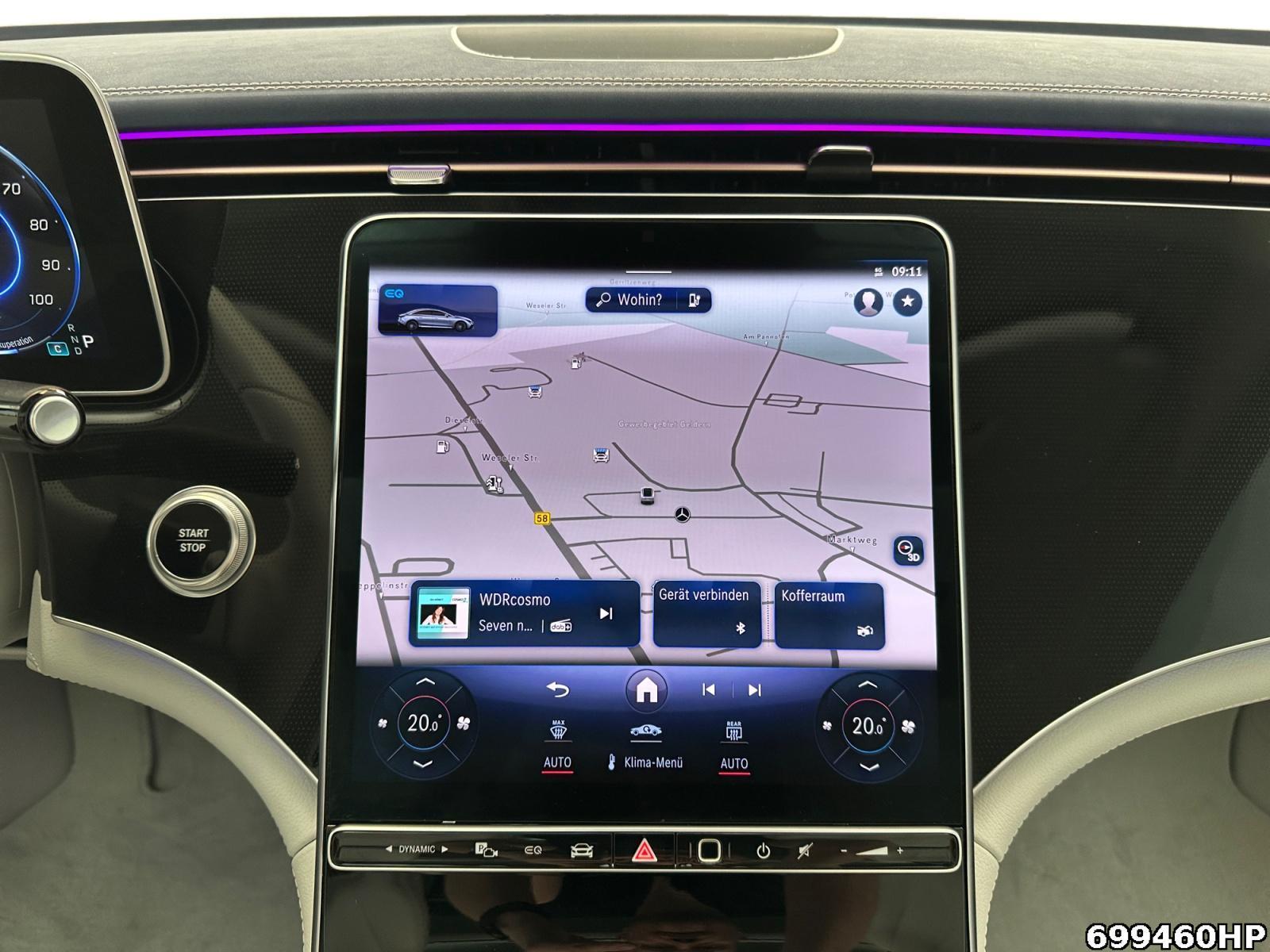 Fahrzeugabbildung Mercedes-Benz EQE 4M Electric Art AIRMATIC DIGITAL LIGHT