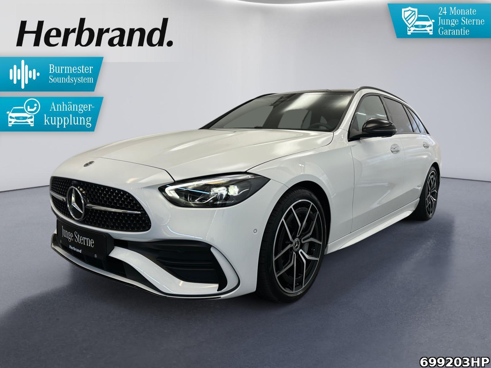 Mercedes-Benz C 180 T AMG Night LED Pano Burmester AHK 360°