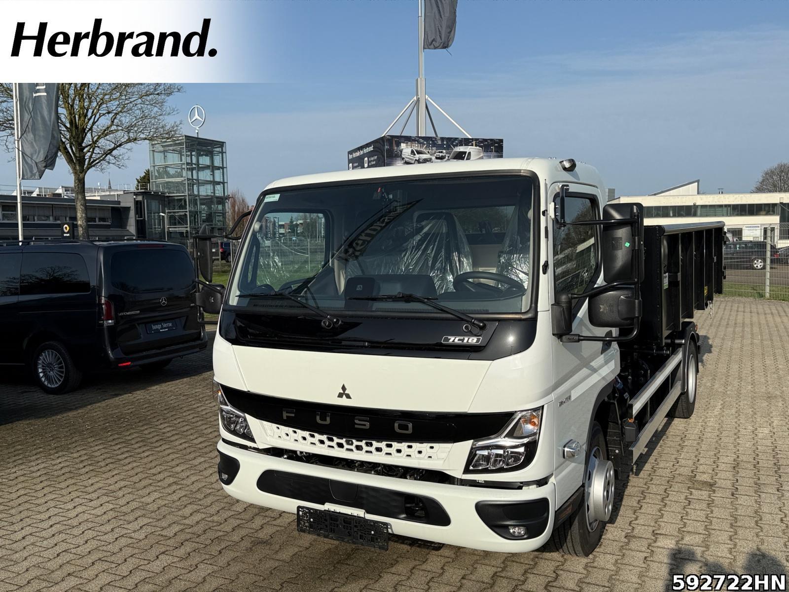 Fahrzeugabbildung FUSO Canter 7C18 HIAB-Abrollkipper Vfhrzg.