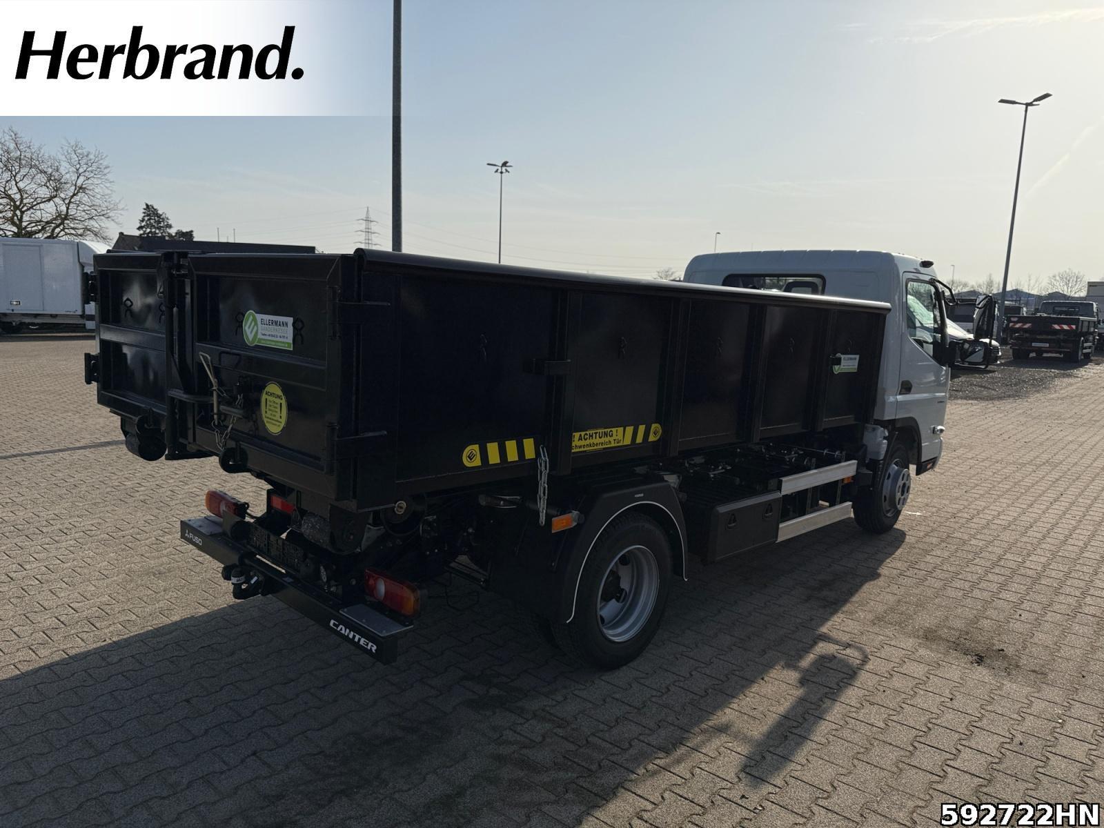 Fahrzeugabbildung FUSO Canter 7C18 HIAB-Abrollkipper Vfhrzg.