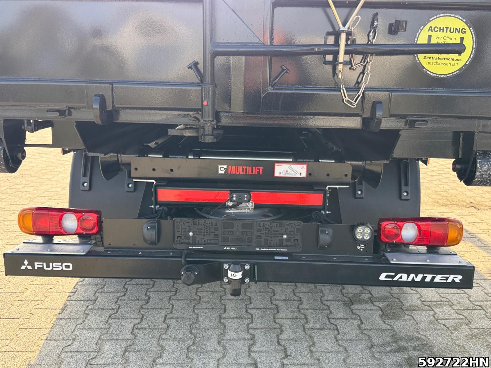 Fahrzeugabbildung FUSO Canter 7C18 HIAB-Abrollkipper Vfhrzg.