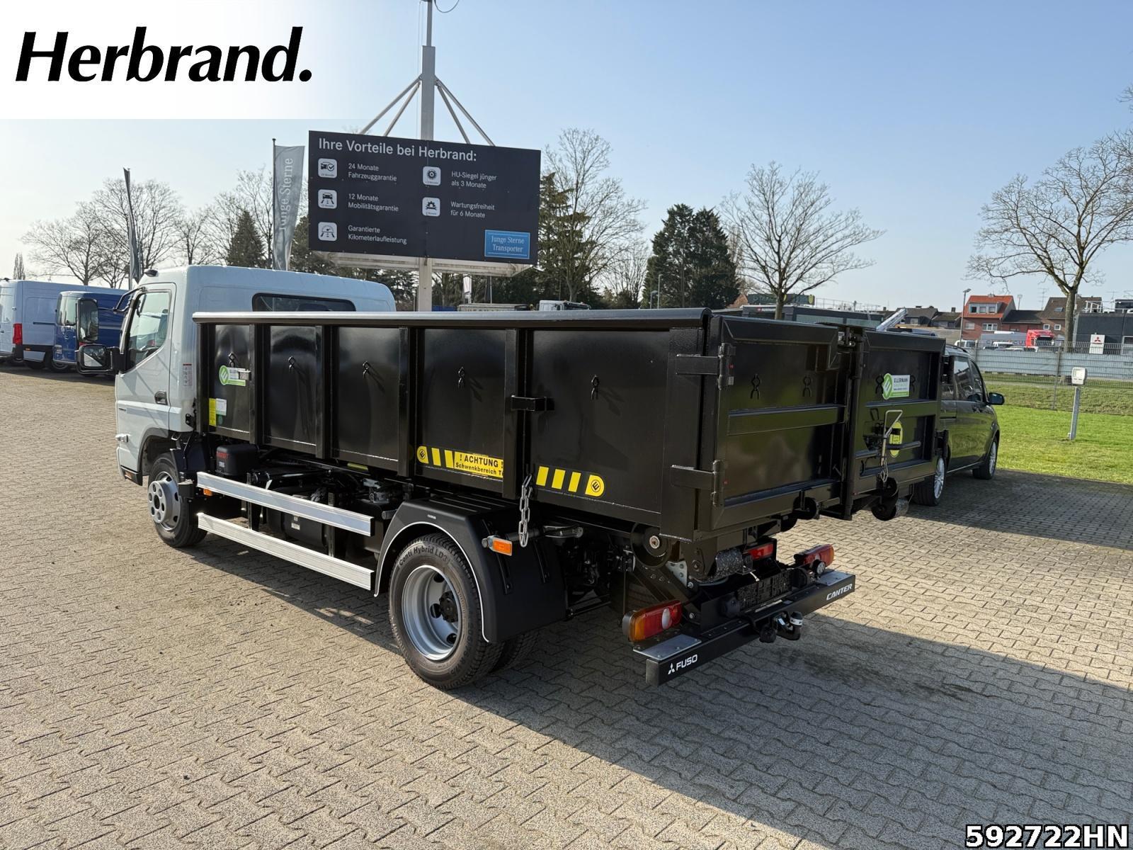 Fahrzeugabbildung FUSO Canter 7C18 HIAB-Abrollkipper Vfhrzg.