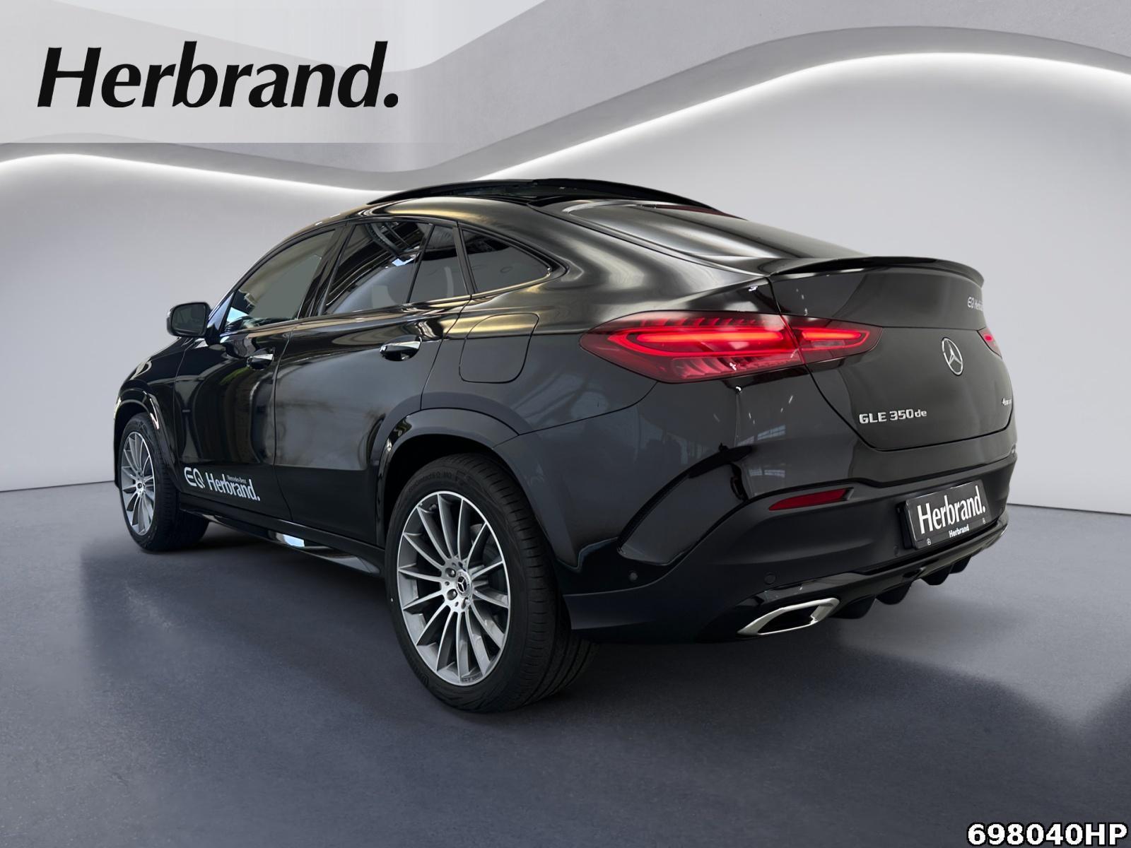 Fahrzeugabbildung Mercedes-Benz GLE 350 de 4MATIC Coupé +AMG-LINE+BURMESTER+AHK+