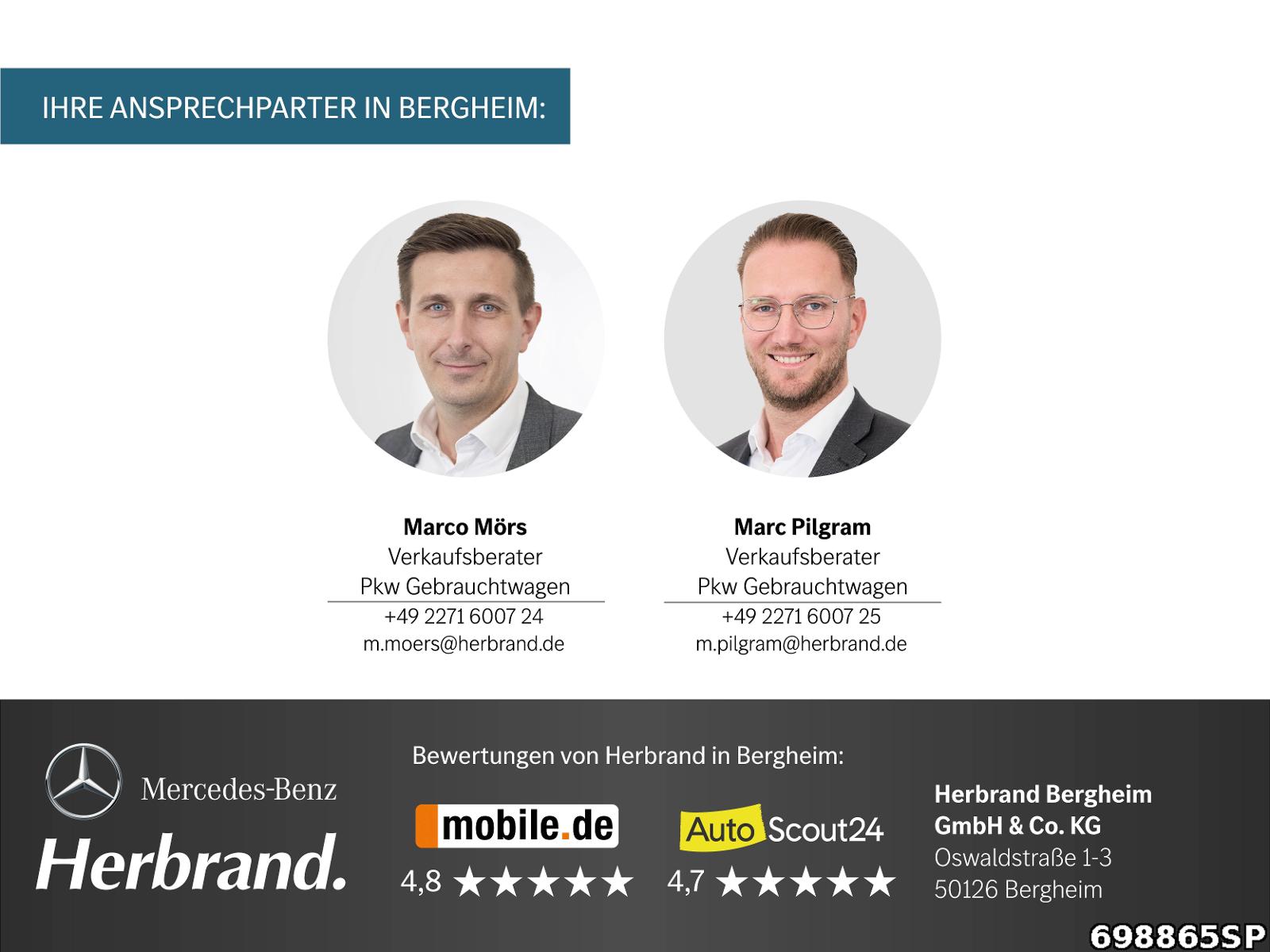 Fahrzeugabbildung Mercedes-Benz CLA 250 4M AMG Pano Kamera Totwinkel Ambiente