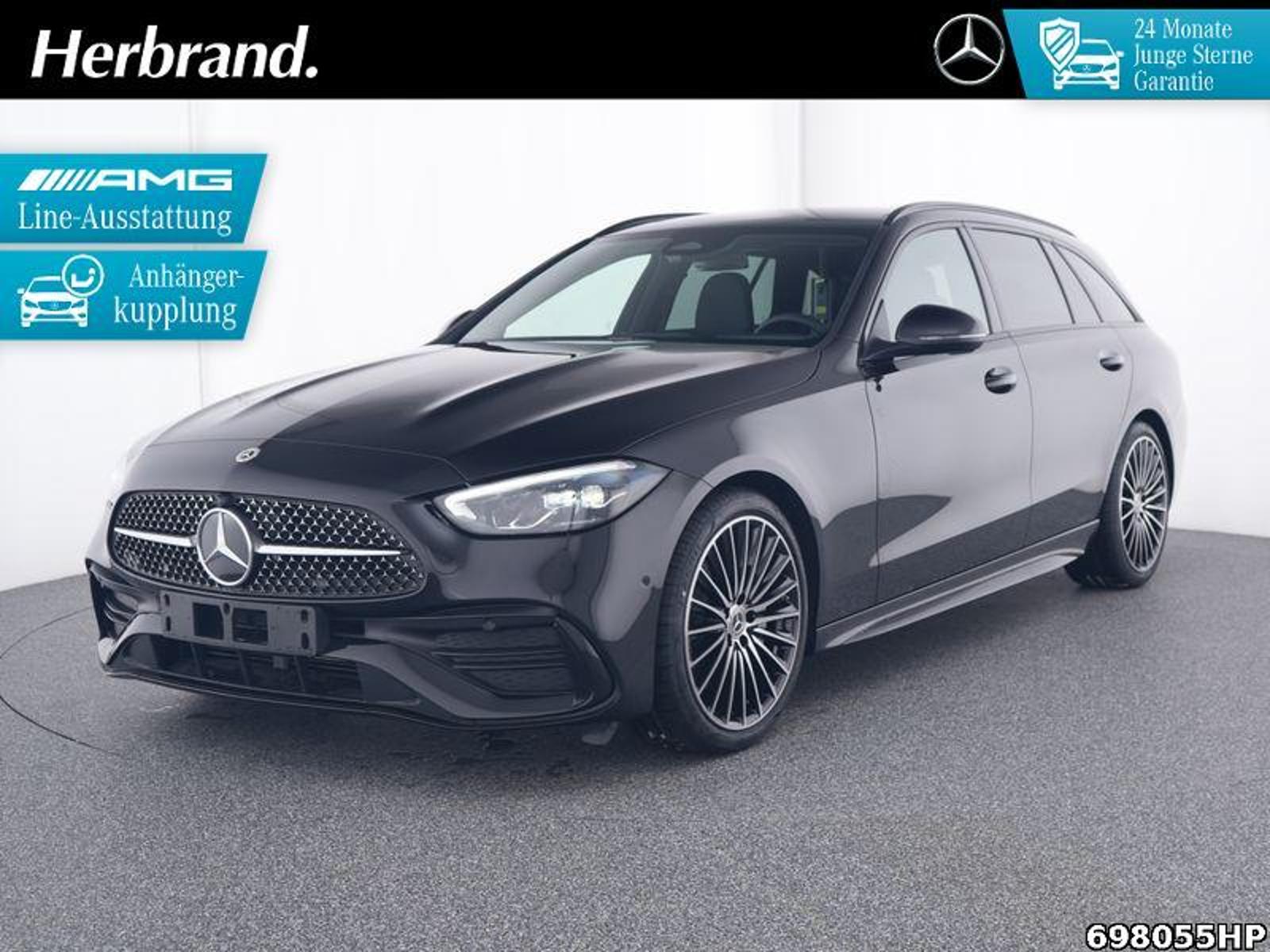 Mercedes-Benz C 180 T AMG AHK Pano Night Lenkradhzg Rückfahrk