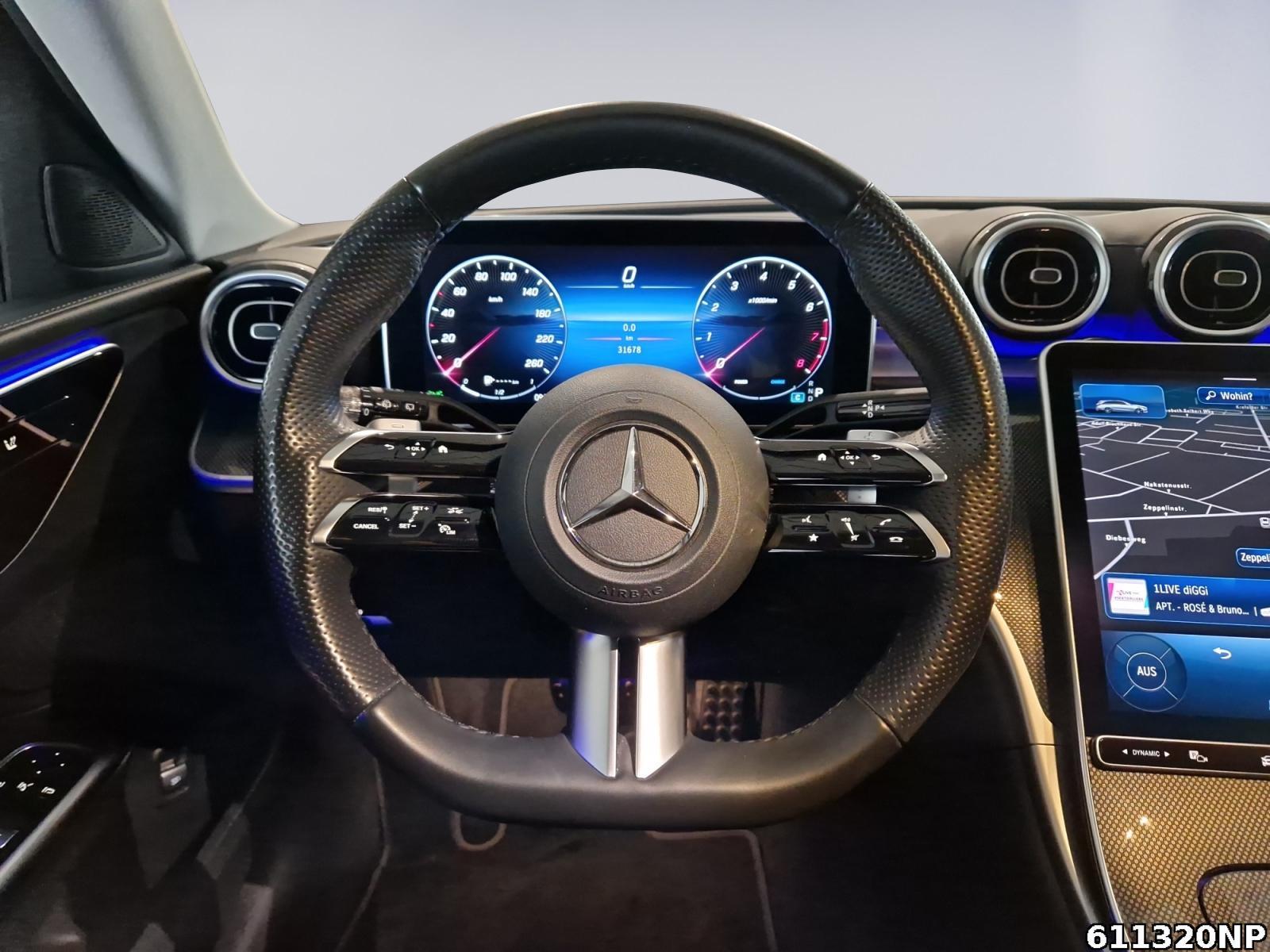 Fahrzeugabbildung Mercedes-Benz C 180 T AMG AHK Night Kamera Ambiente Carplay