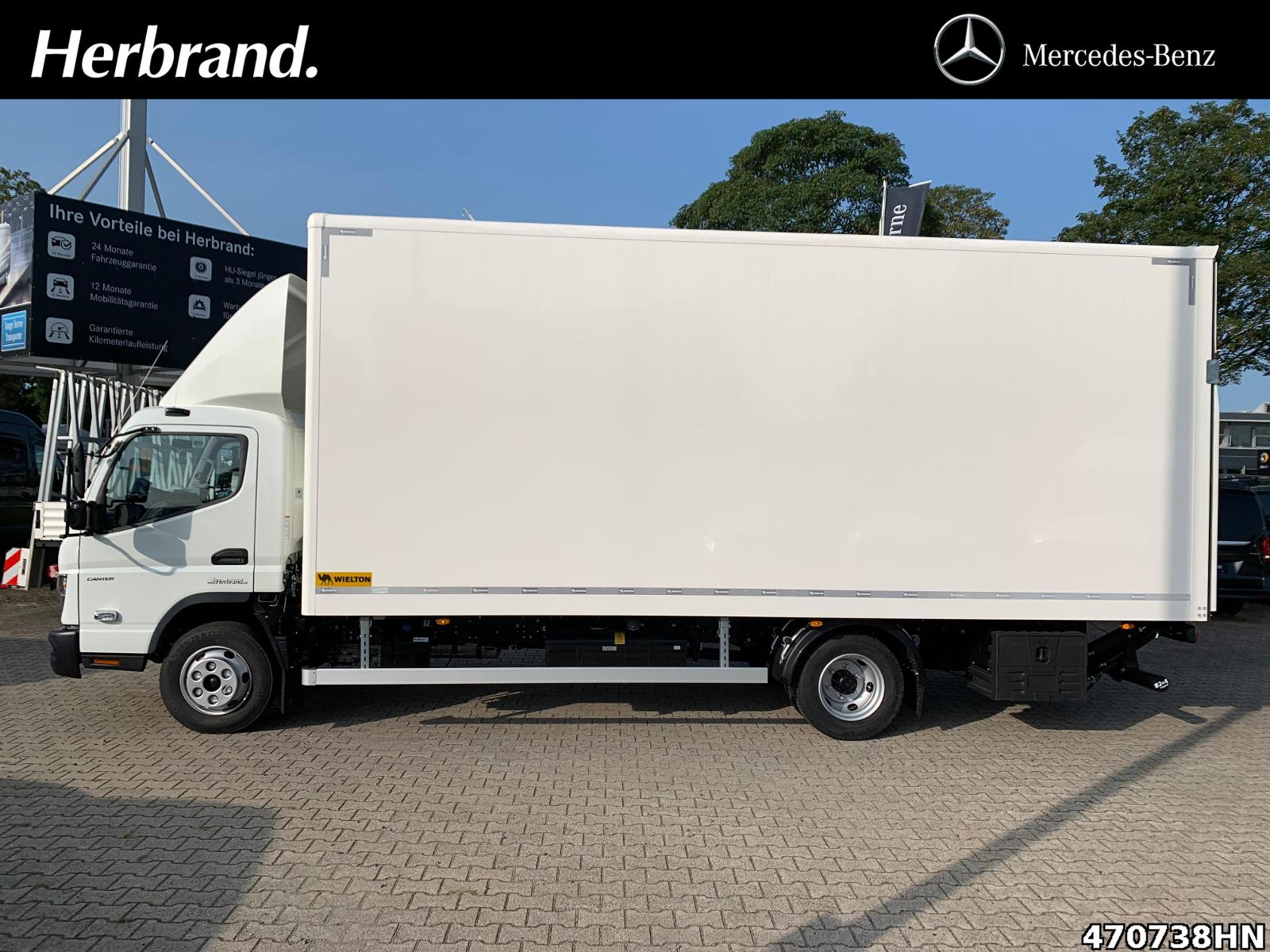 FUSO Canter 9C18 AMT Wielton-Koffer Lbw. Vfhrzg.