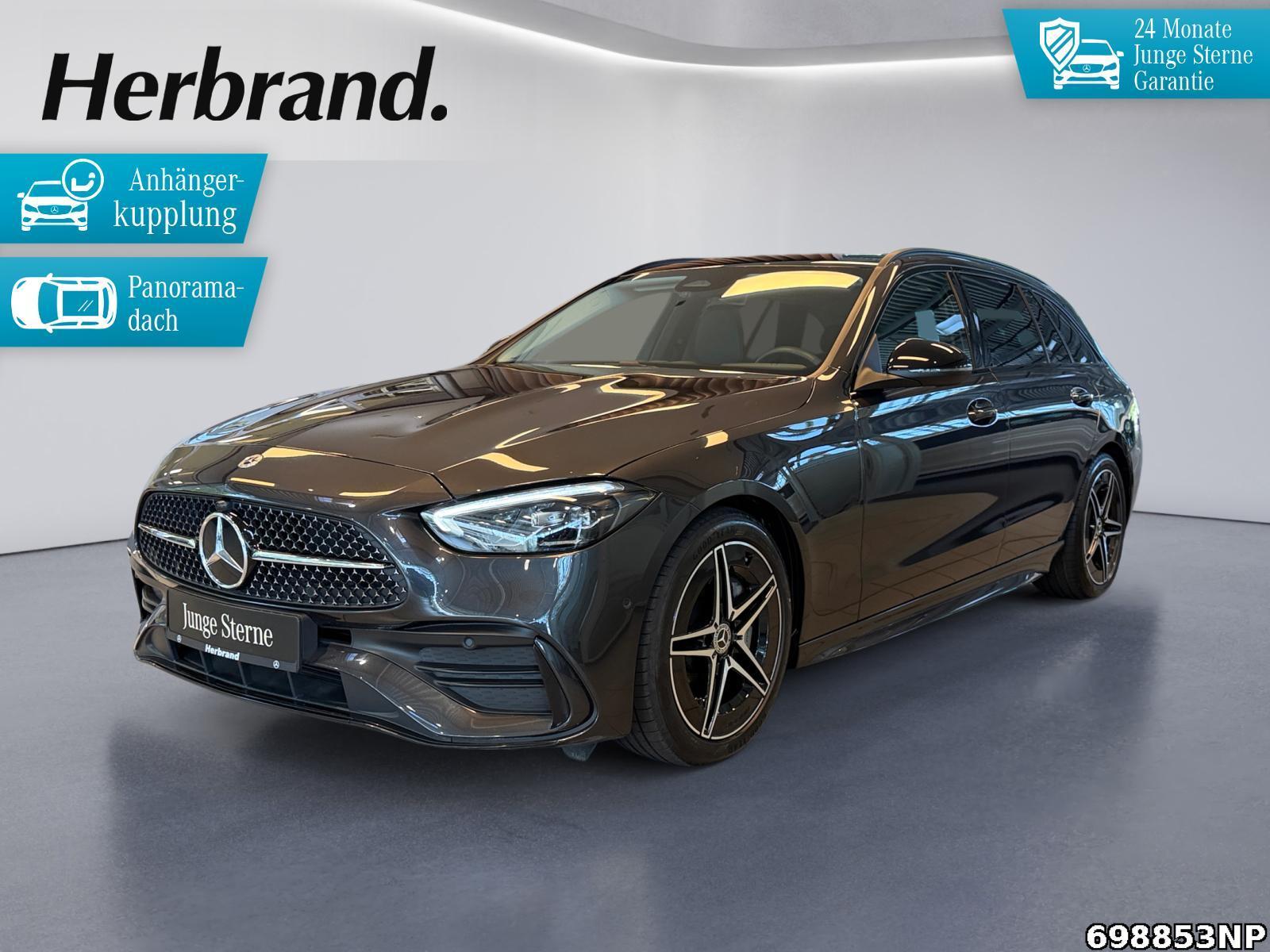 Mercedes-Benz C 180 T AMG Pano AHK Night Ambiente Lenkradhzg.