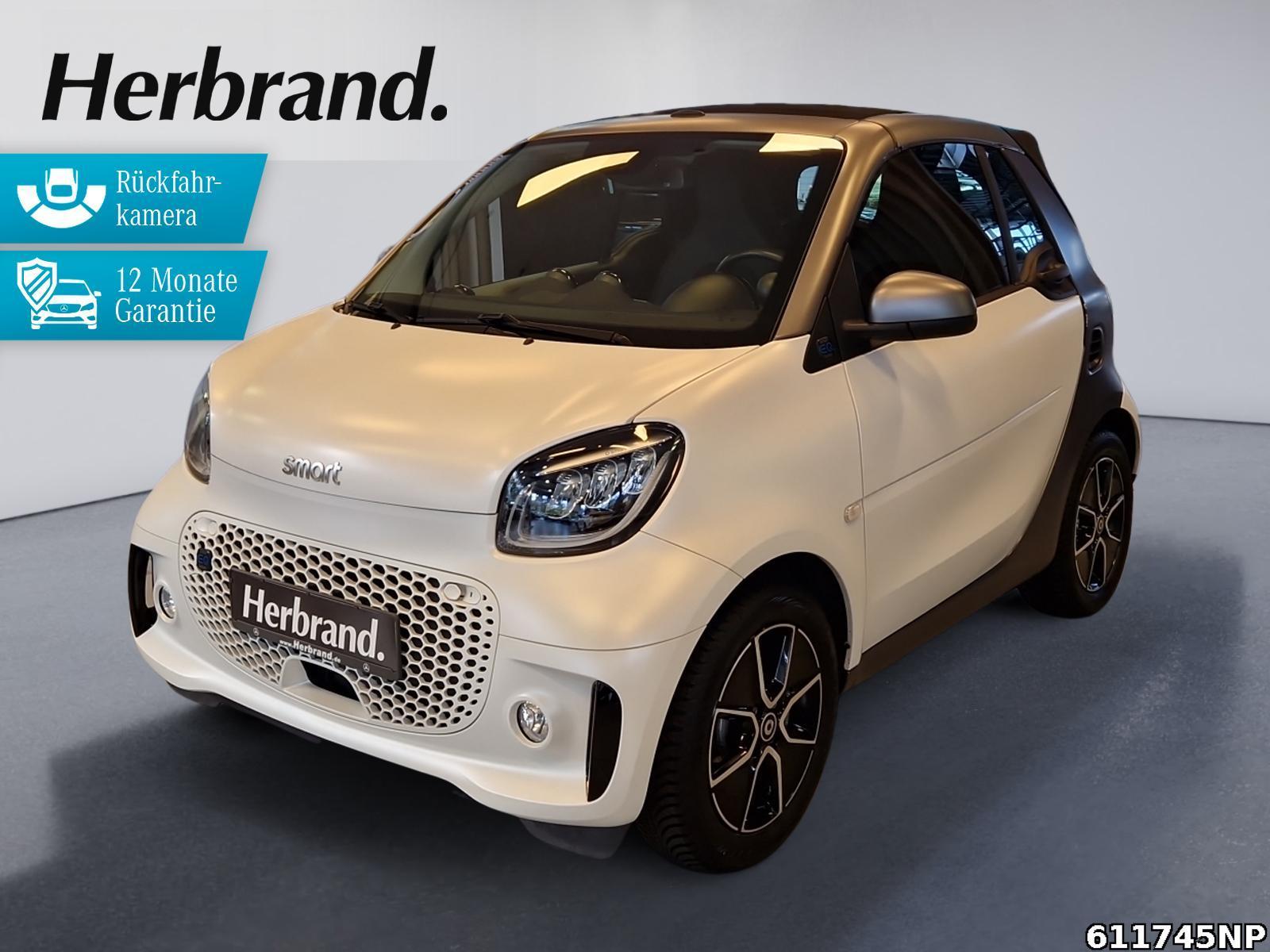 Smart ForTwo EQ Cabrio 22KW LED Rückfahrkamera CarPlay