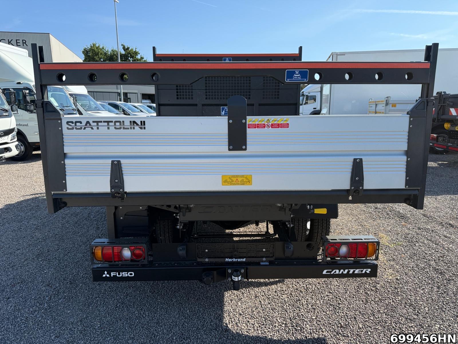 Fahrzeugabbildung FUSO Canter 3C15 AMT Heckkipper Werkzeugbox Vfhrzg.