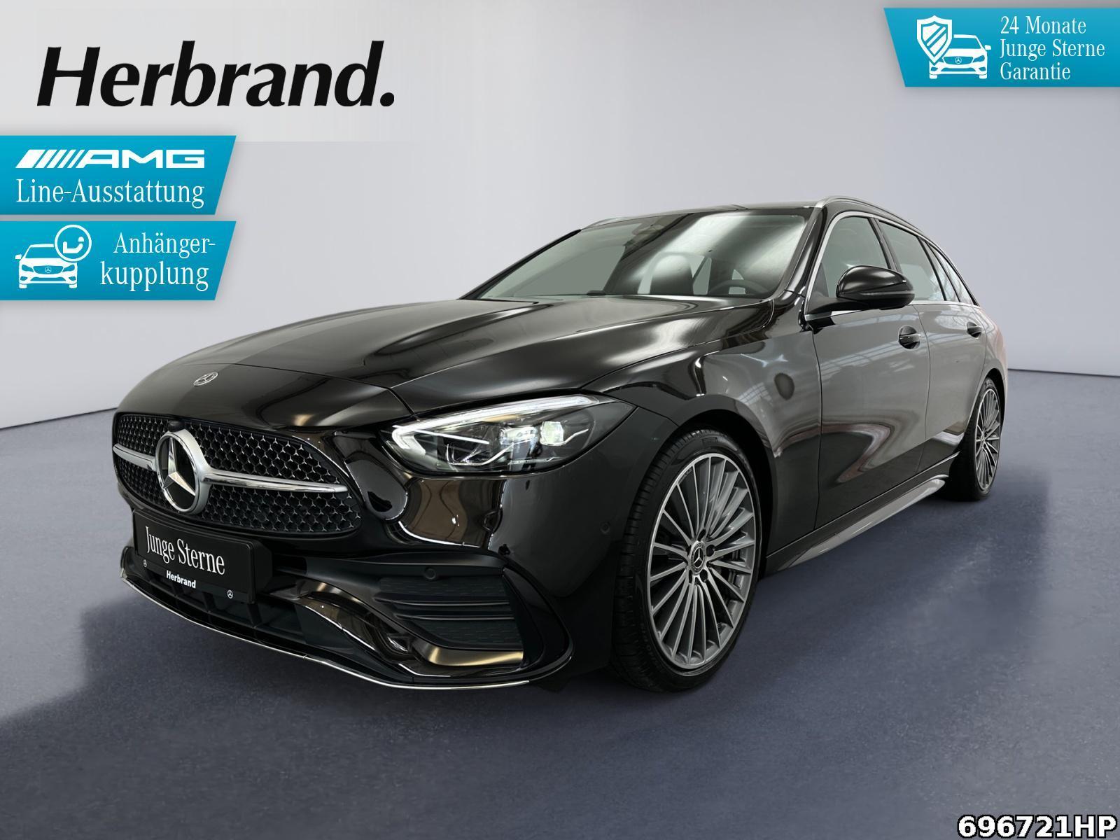 Fahrzeugabbildung Mercedes-Benz C 180 T AMG AHK Ambiente CarPlay Lenkradheiz .