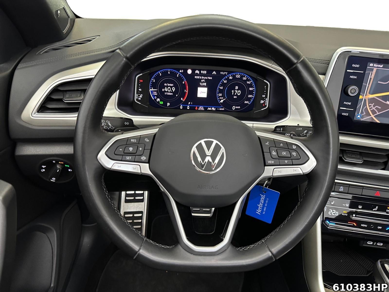Fahrzeugabbildung Volkswagen T-Roc TSI Cabrio Style ACC Carplay Lenkradh. AHK