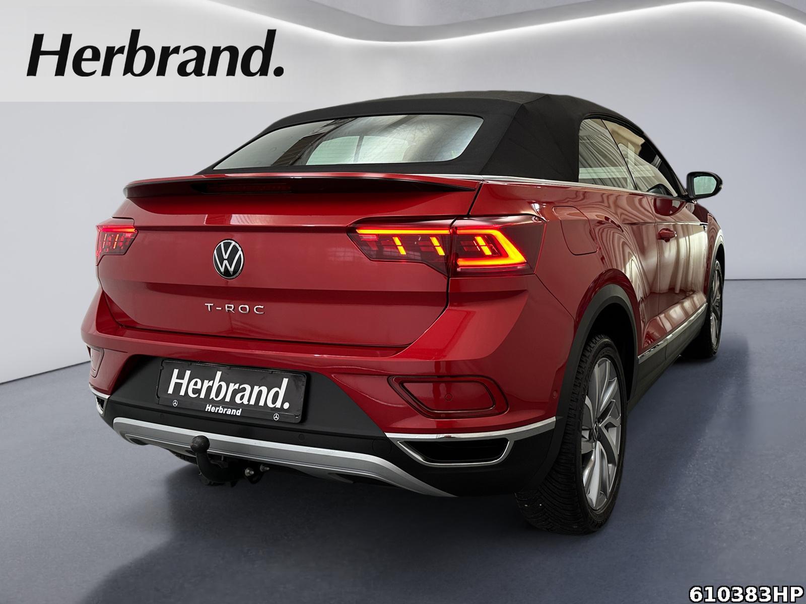 Fahrzeugabbildung Volkswagen T-Roc TSI Cabrio Style ACC Carplay Lenkradh. AHK