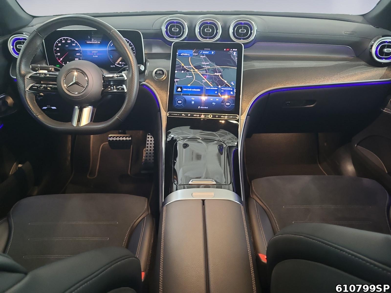 Fahrzeugabbildung Mercedes-Benz GLC 300 de 4M Coupe AMG NIGHT AHK PANO MEMORY