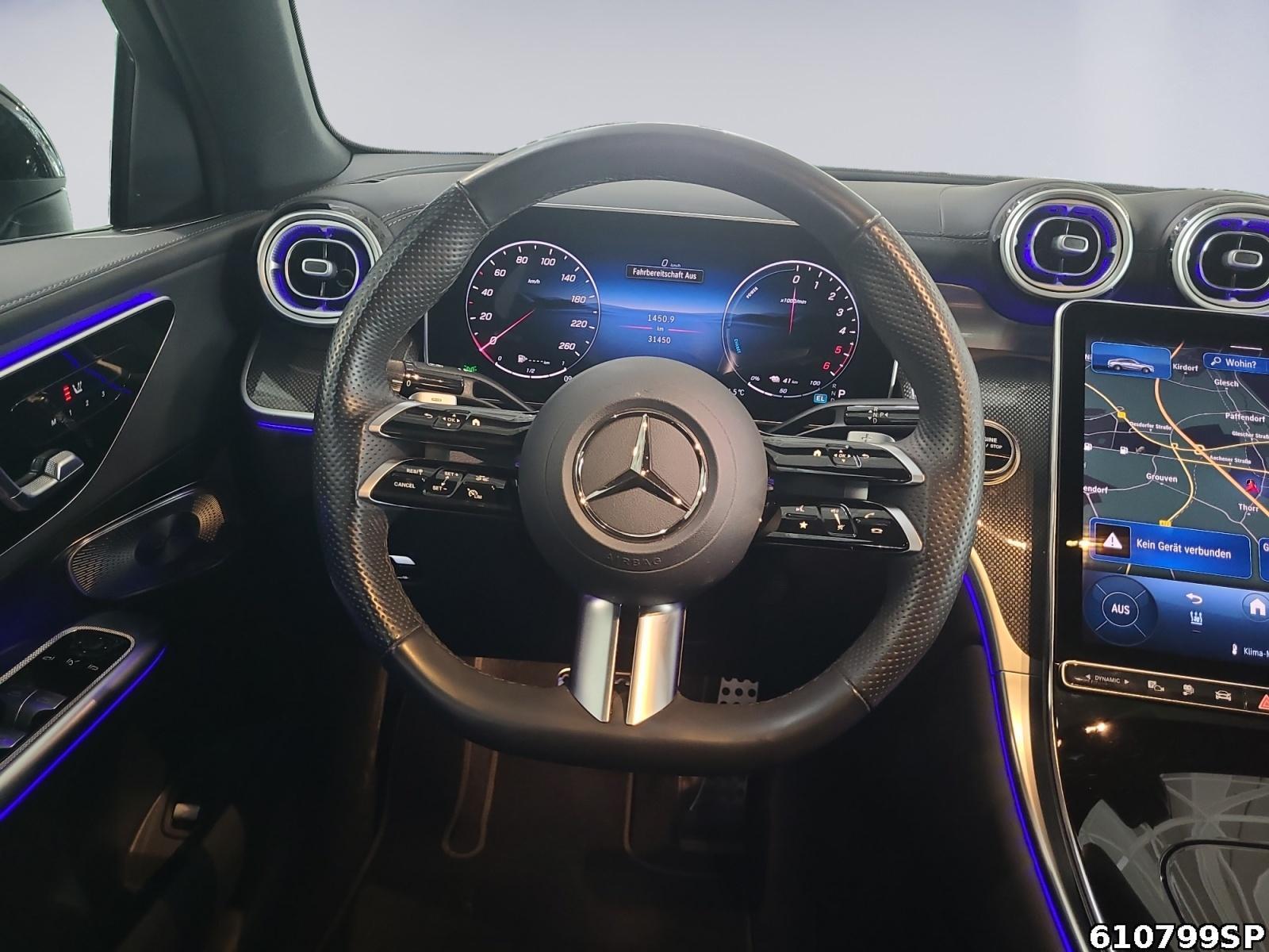 Fahrzeugabbildung Mercedes-Benz GLC 300 de 4M Coupe AMG NIGHT AHK PANO MEMORY