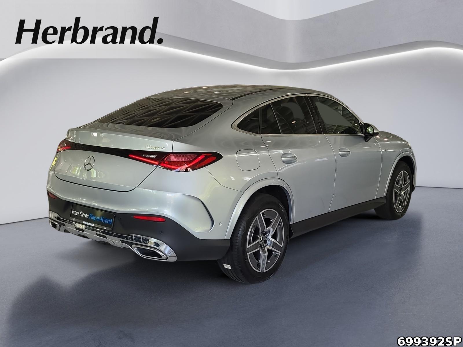 Fahrzeugabbildung Mercedes-Benz GLC 300 e 4M Coupé AHK 360° Lenkradhzg