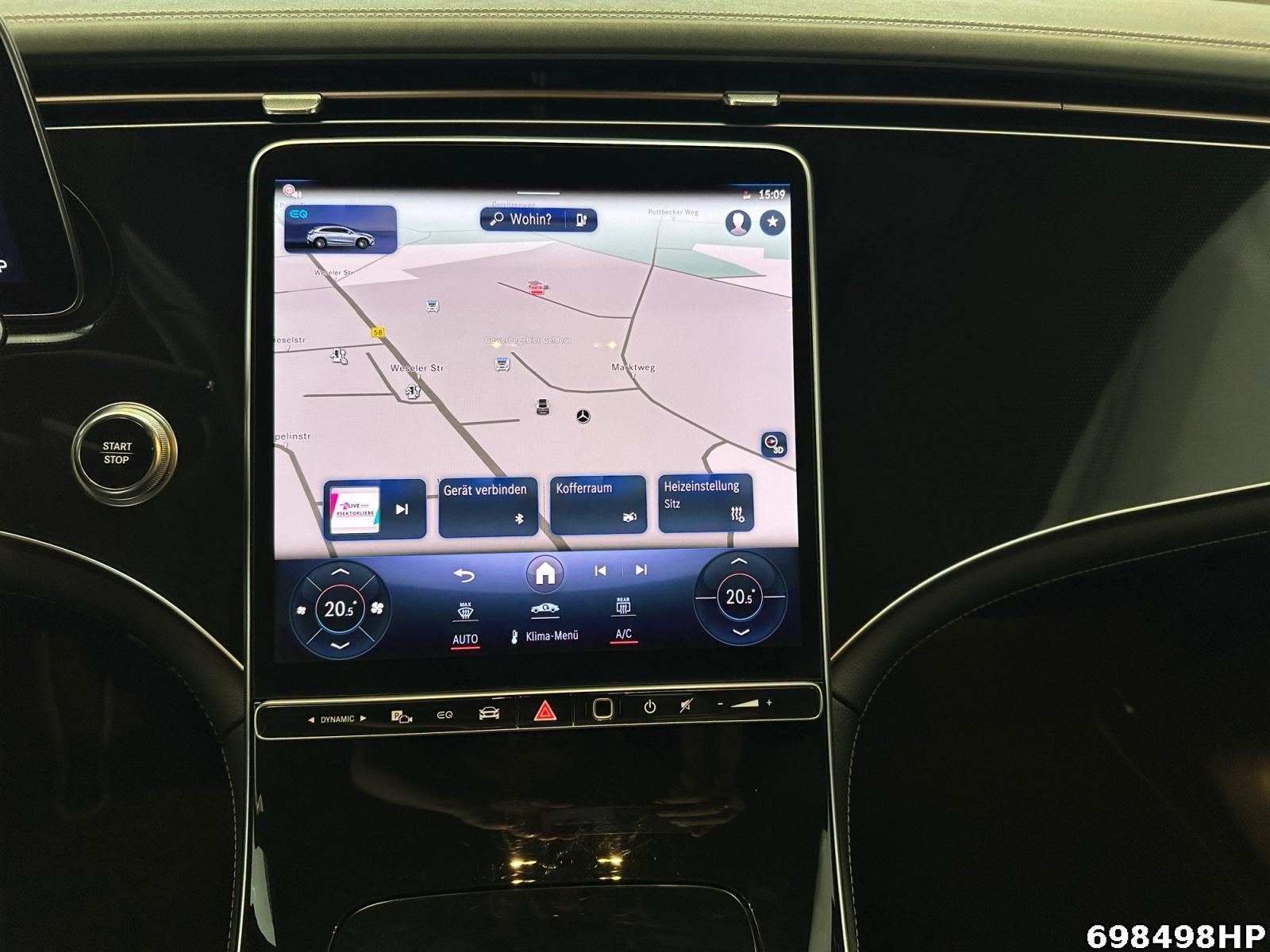 Fahrzeugabbildung Mercedes-Benz EQE SUV 300 Electric Art Distronic Memory 20