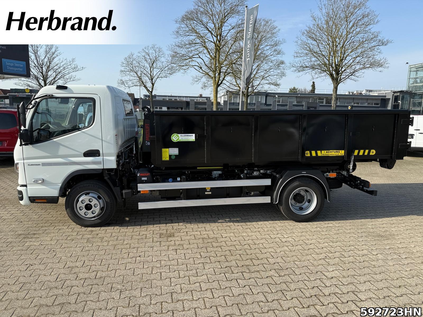 FUSO Canter 7C18 HIAB Abrollkipper Vfhrzg.
