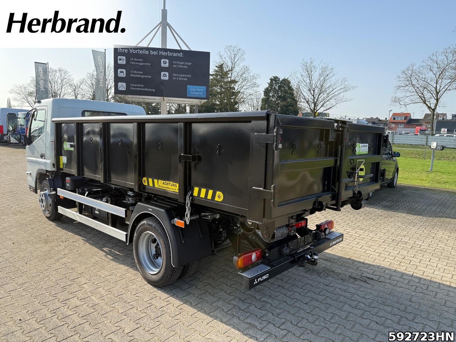 Fahrzeugabbildung FUSO Canter 7C18 HIAB Abrollkipper Vfhrzg.