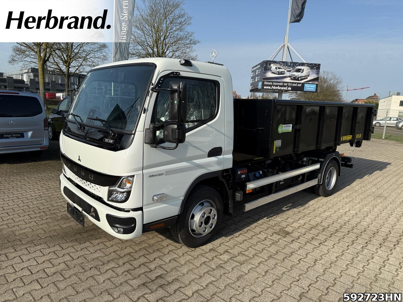 Fahrzeugabbildung FUSO Canter 7C18 HIAB Abrollkipper Vfhrzg.