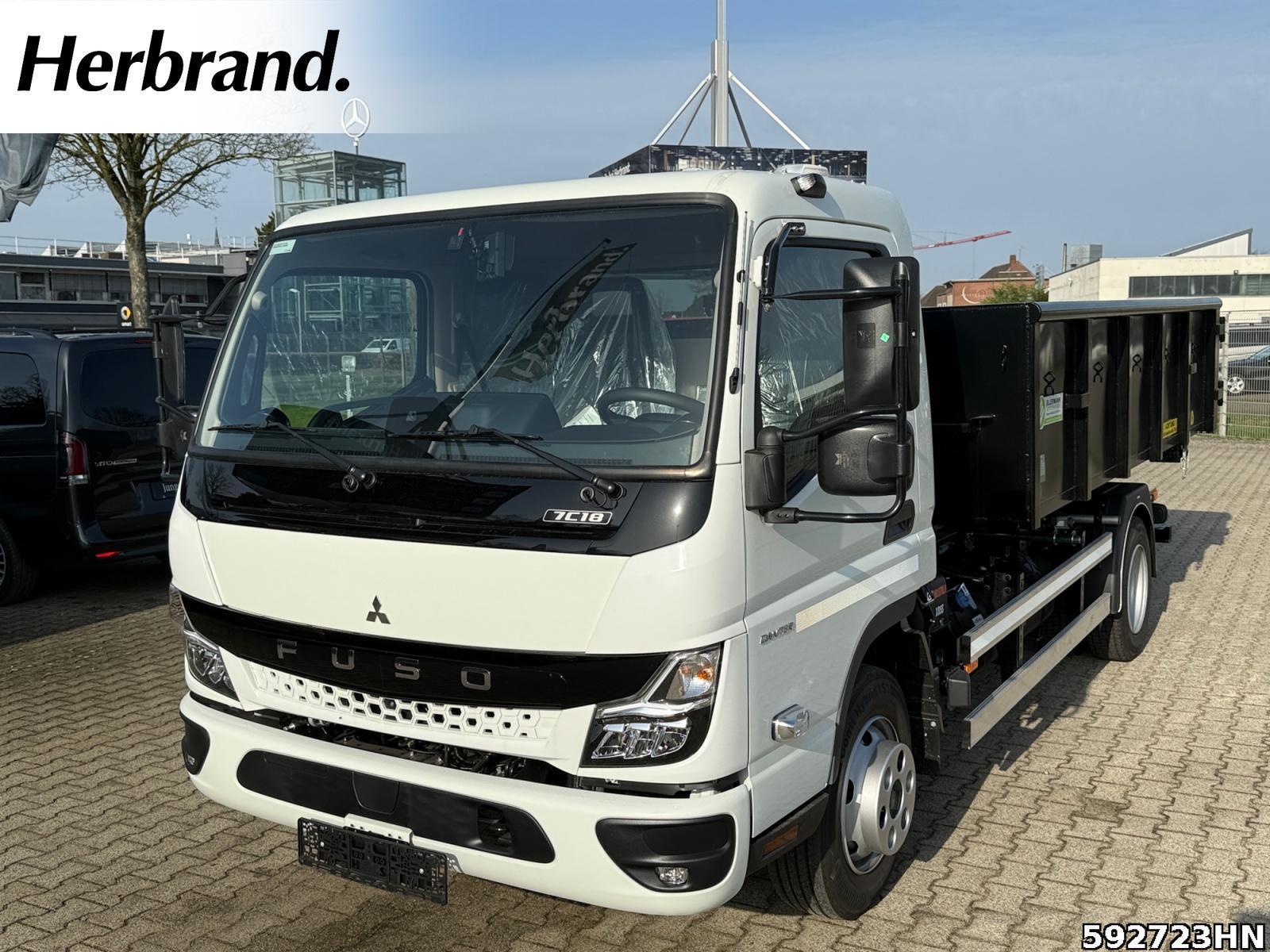 Fahrzeugabbildung FUSO Canter 7C18 HIAB Abrollkipper Vfhrzg.