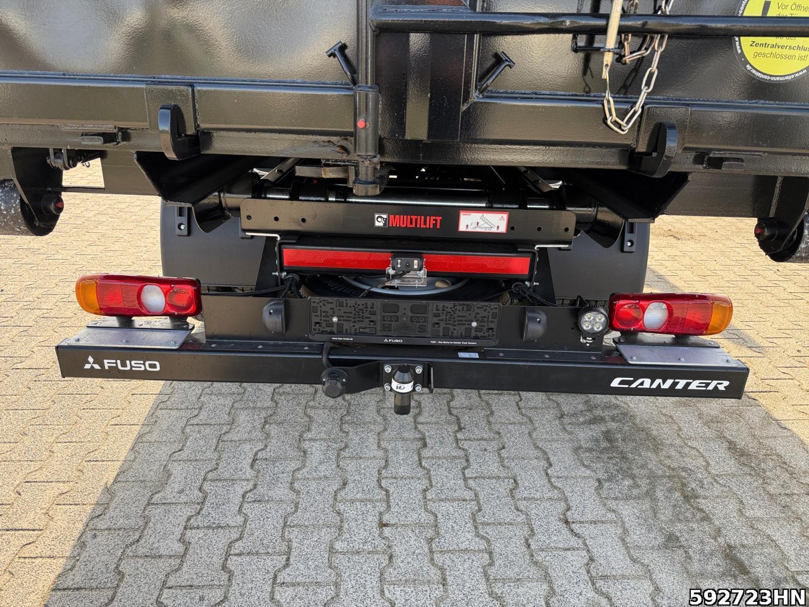 Fahrzeugabbildung FUSO Canter 7C18 HIAB Abrollkipper Vfhrzg.