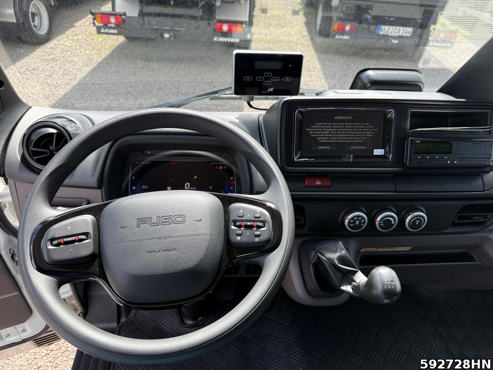 Fahrzeugabbildung FUSO Canter 7C18 Meiller-Trigenius-Kipper Vfhrzg.