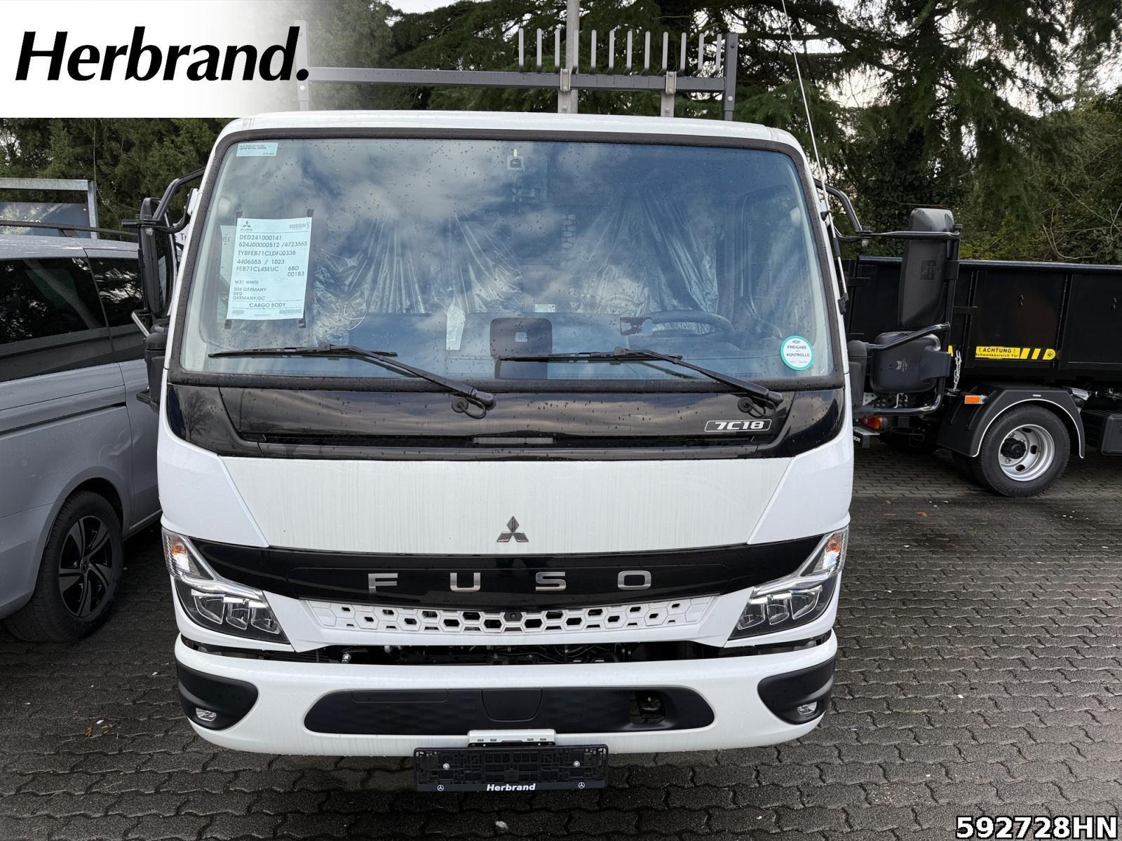 Fahrzeugabbildung FUSO Canter 7C18 Meiller-Trigenius-Kipper Vfhrzg.