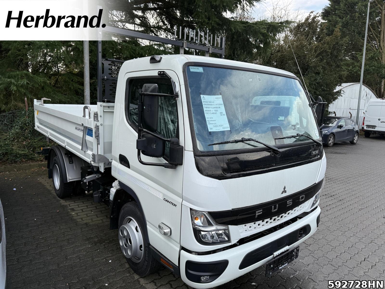 Fahrzeugabbildung FUSO Canter 7C18 Meiller-Trigenius-Kipper Vfhrzg.