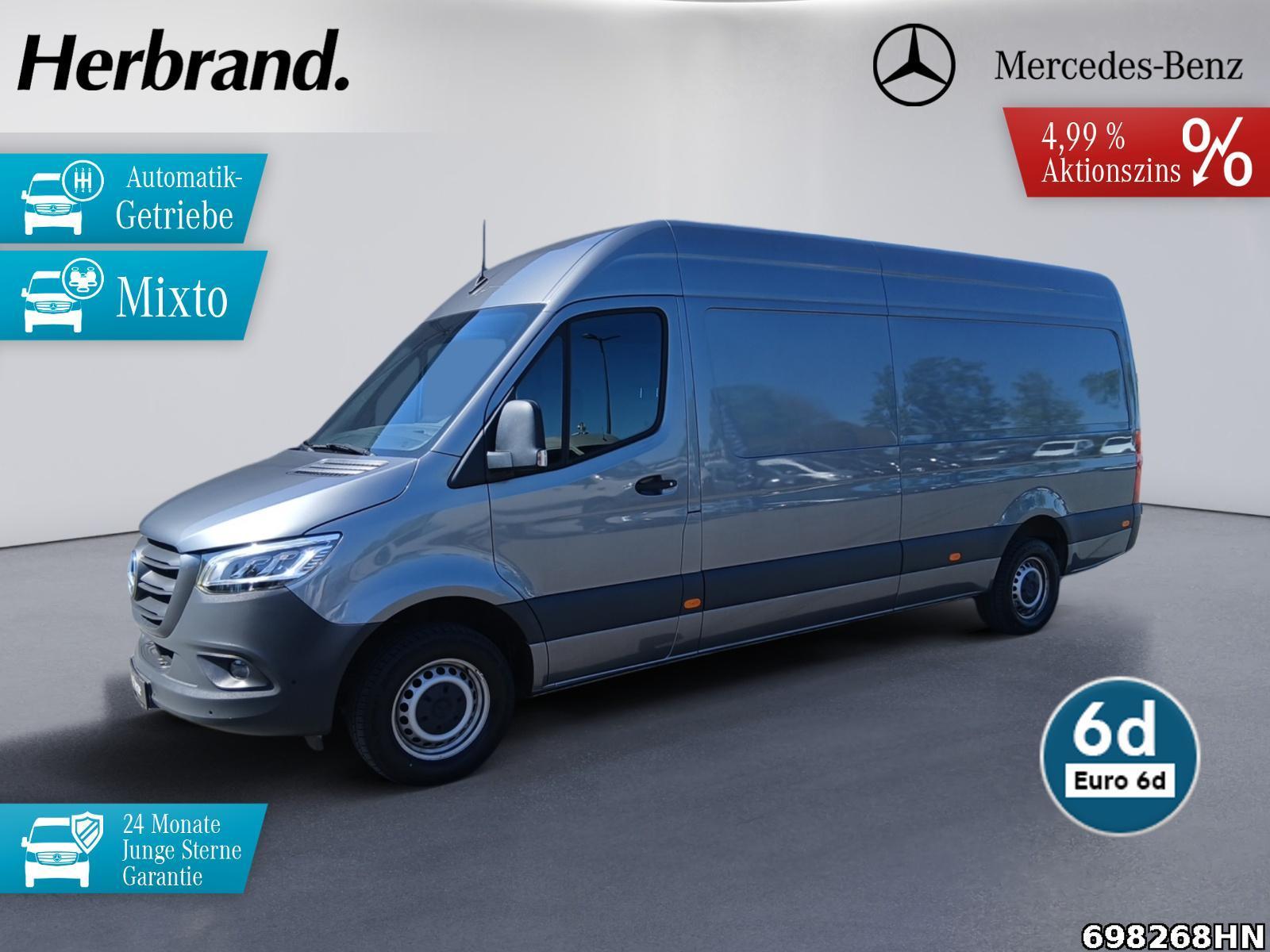 Mercedes-Benz Sprinter 317 CDI L3H2 9-G*LED*AHK*Tempo*5-S*Ramp