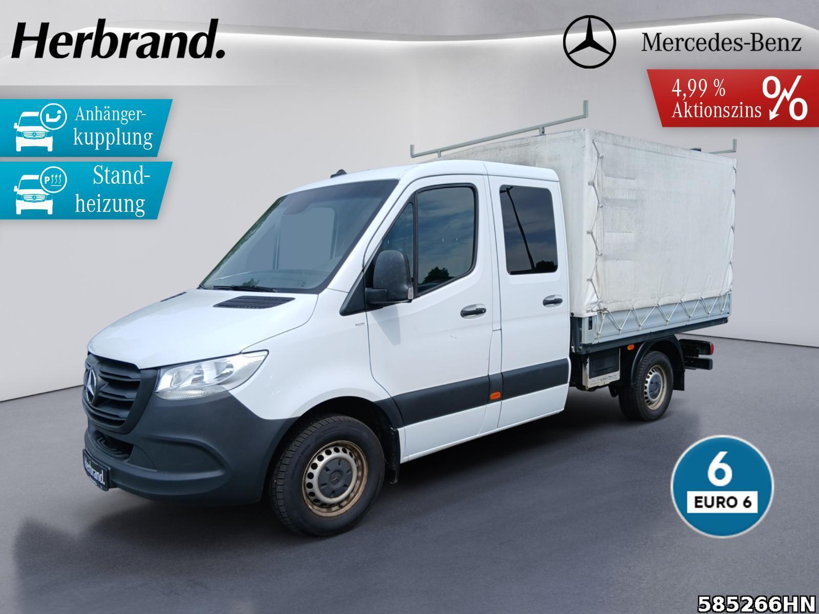 Mercedes-Benz Sprinter 314 CDI DOKA Standh*AHK*MBUX*Navi*KLim
