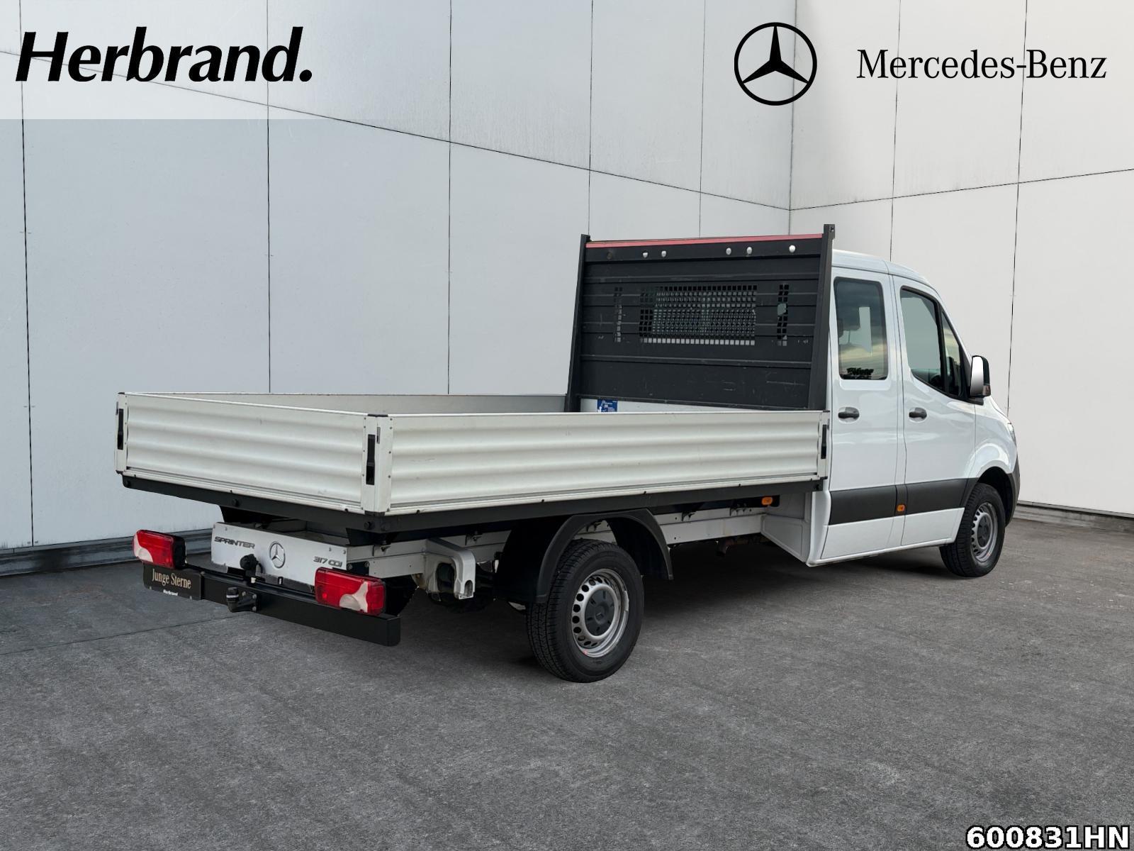 Fahrzeugabbildung Mercedes-Benz Sprinter 317 CDI *Maxi DoKa*AHK3,5t*Klima*Leder*