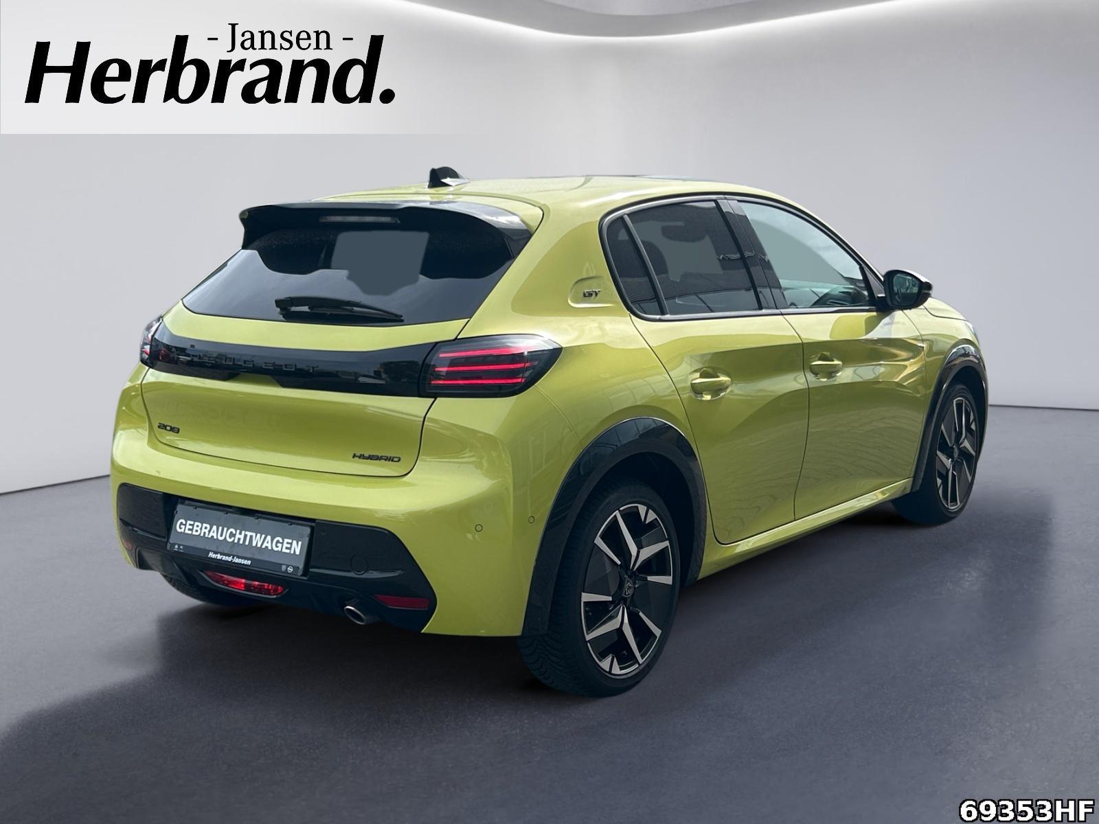 Fahrzeugabbildung Peugeot 208