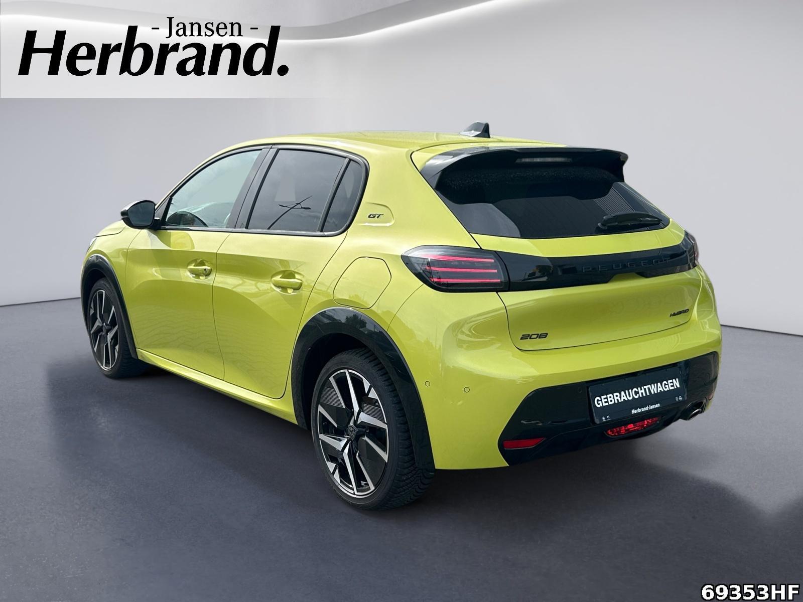 Fahrzeugabbildung Peugeot 208