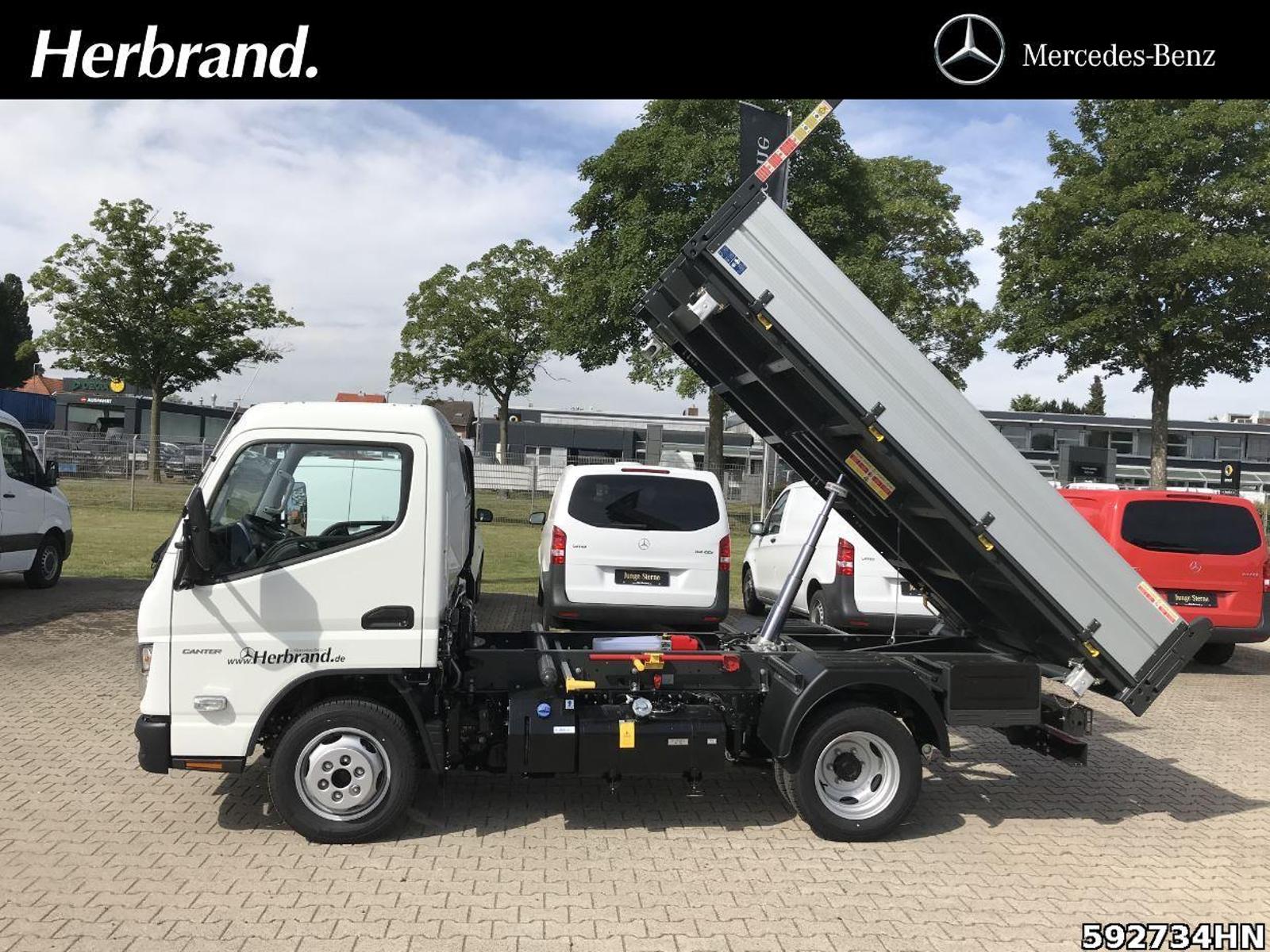 FUSO Canter 3S15 AMT 3-Seiten-Kipper Vfhrzg.