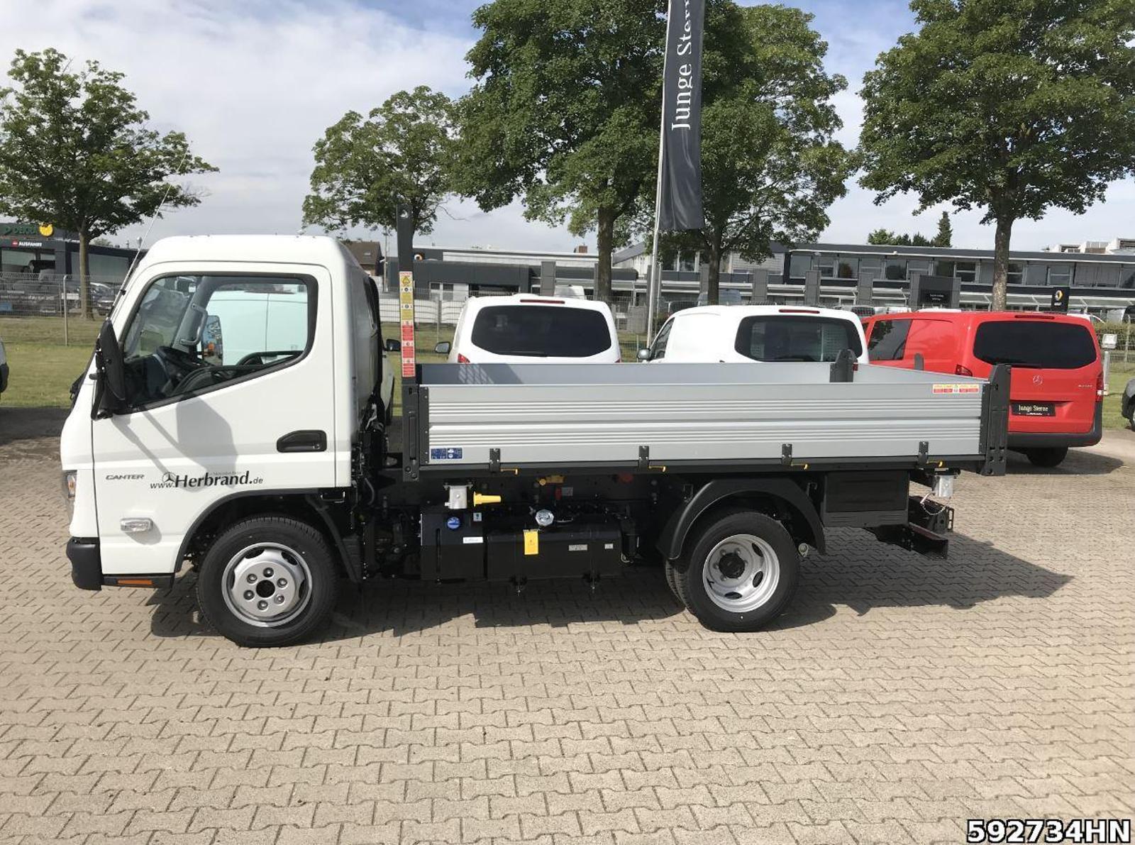 Fahrzeugabbildung FUSO Canter 3S15 AMT 3-Seiten-Kipper Vfhrzg.