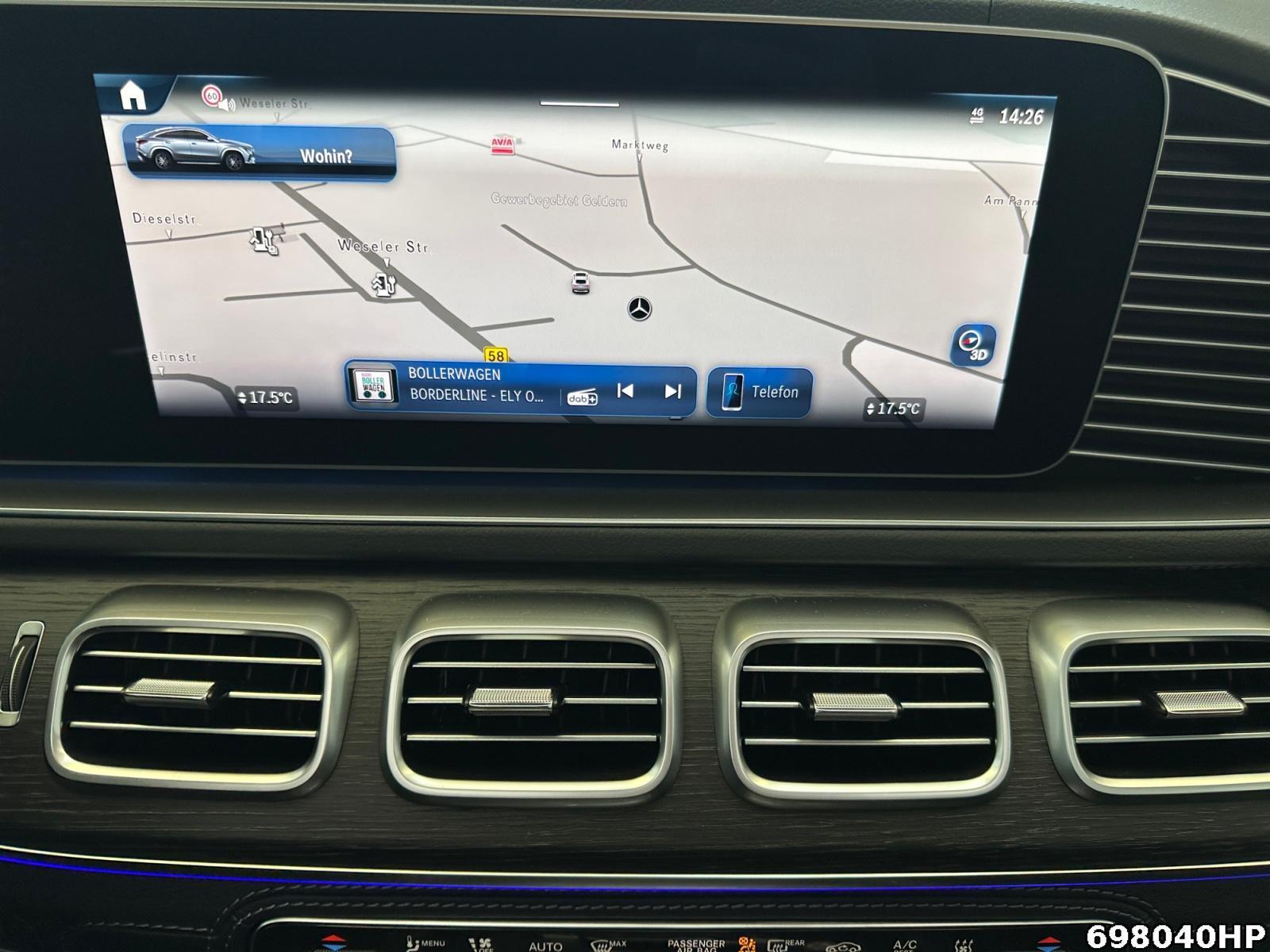 Fahrzeugabbildung Mercedes-Benz GLE 350 de 4MATIC Coupé +AMG-LINE+BURMESTER+AHK+