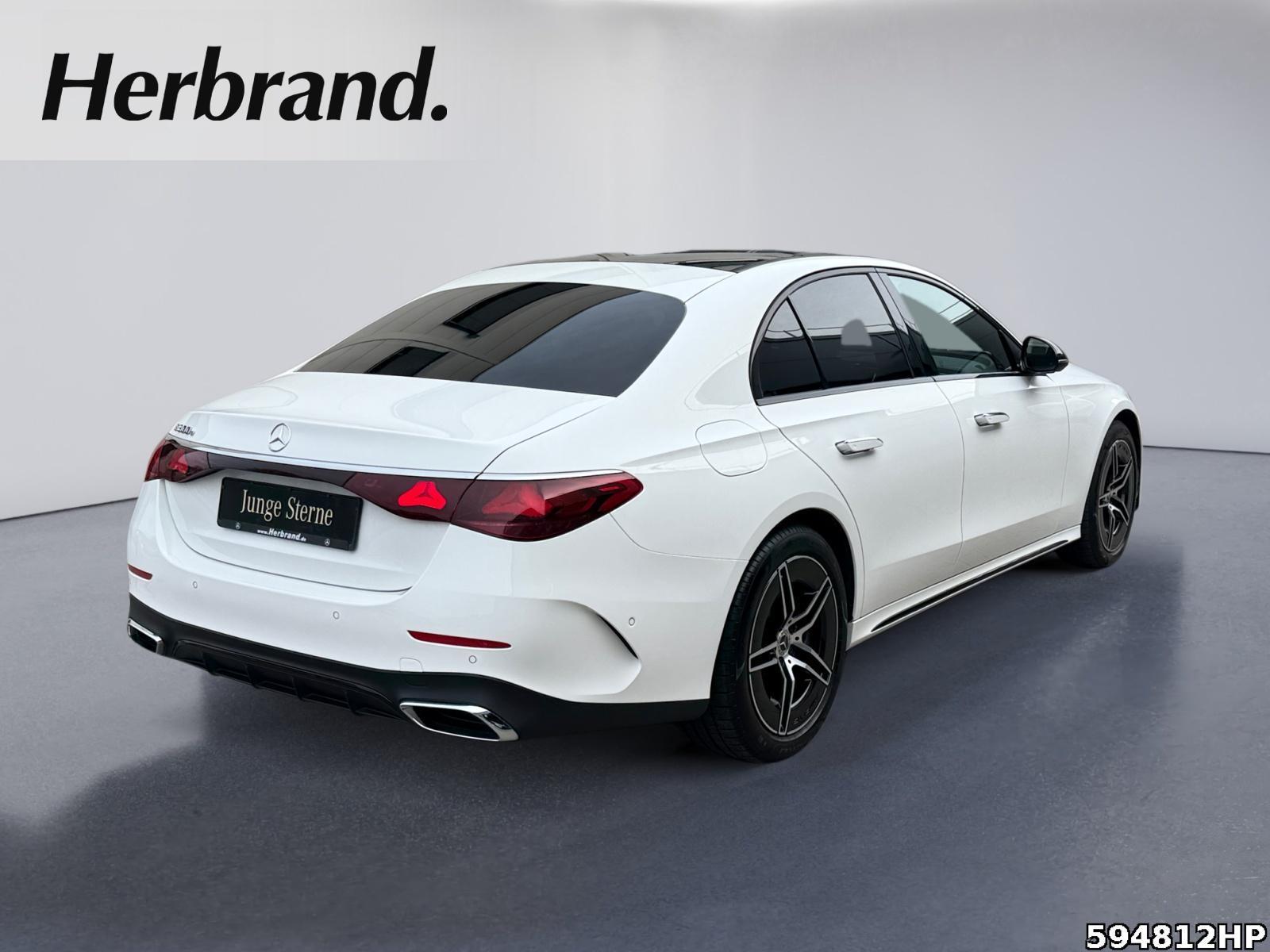 Fahrzeugabbildung Mercedes-Benz E 300 e Limousine AMG Line Pano Night Kamera 19