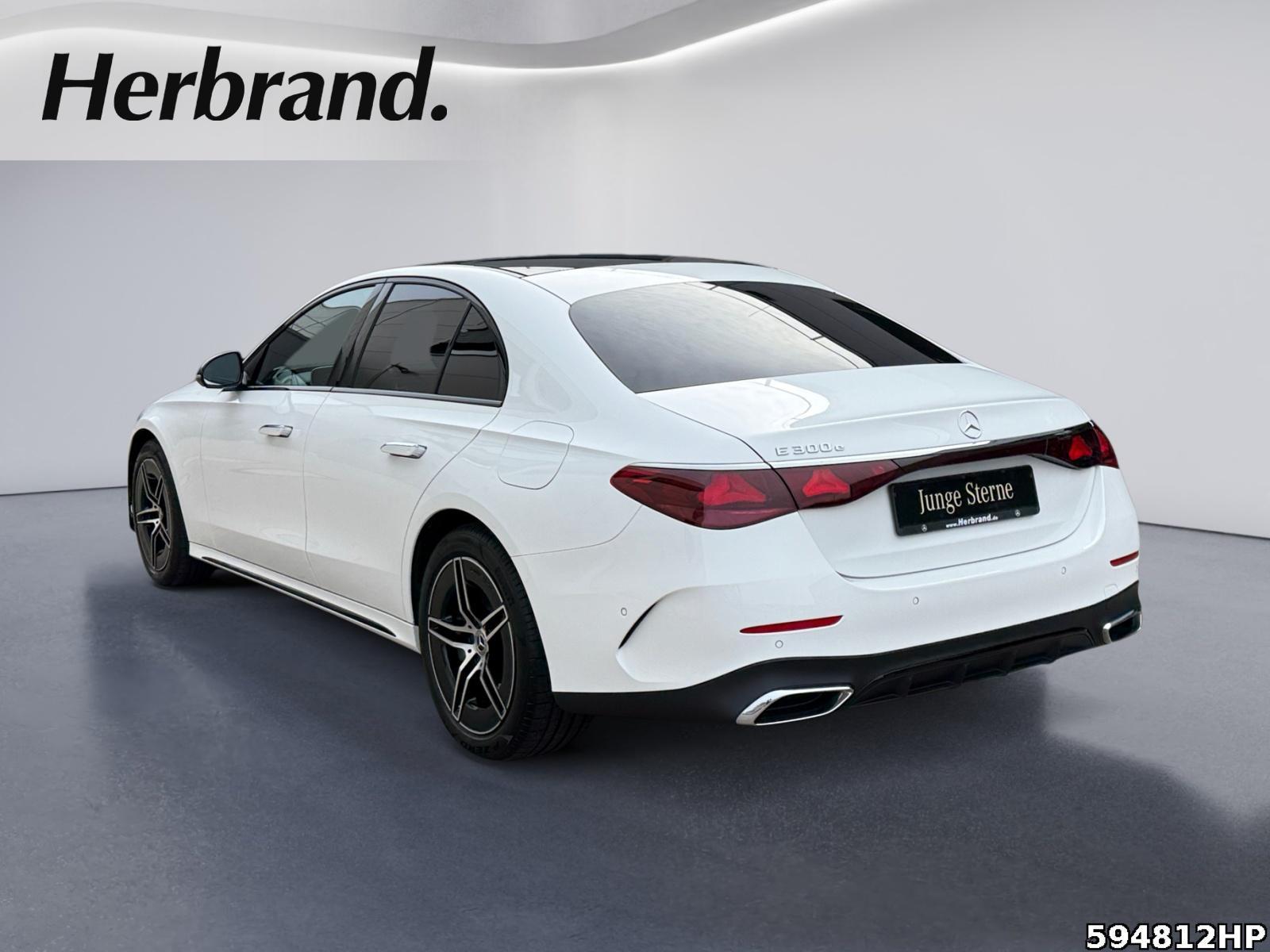 Fahrzeugabbildung Mercedes-Benz E 300 e Limousine AMG Line Pano Night Kamera 19