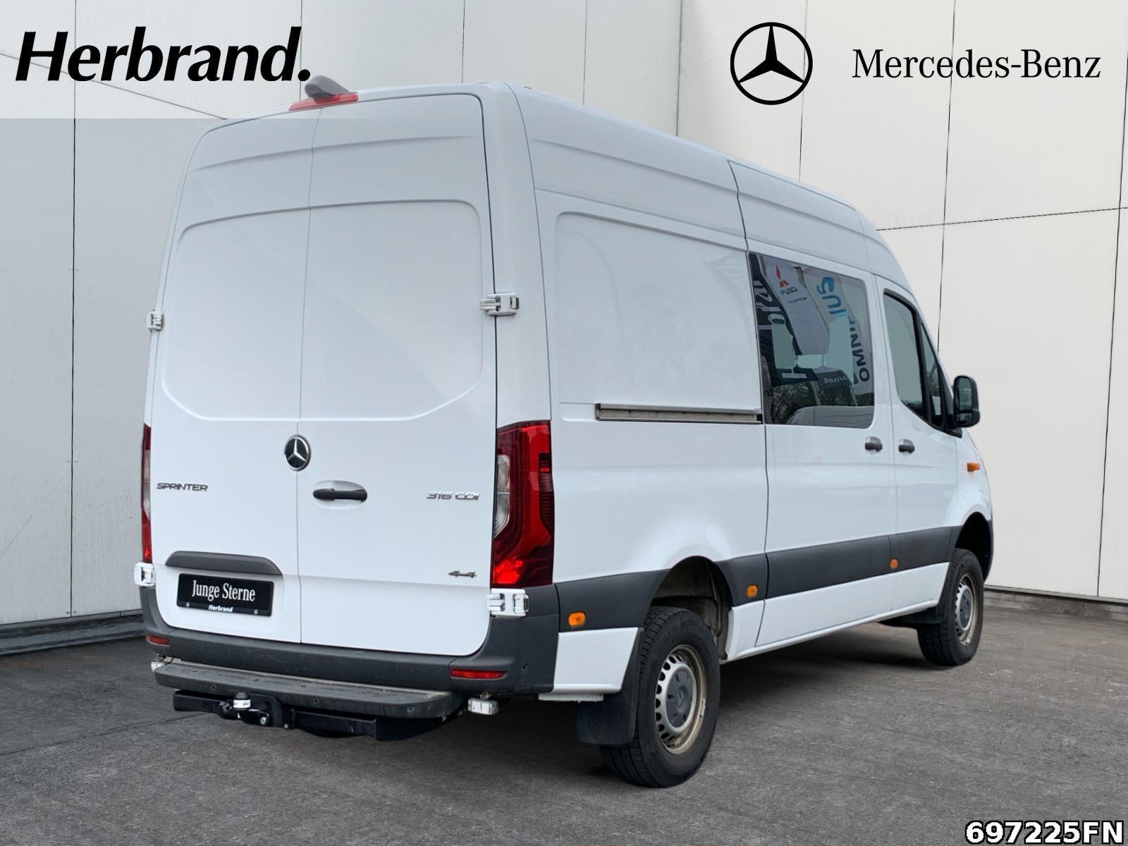 Fahrzeugabbildung Mercedes-Benz Sprinter 316 MIXTO 4x4 *AHK 3,5*KLIMA*STANDHEIZ*
