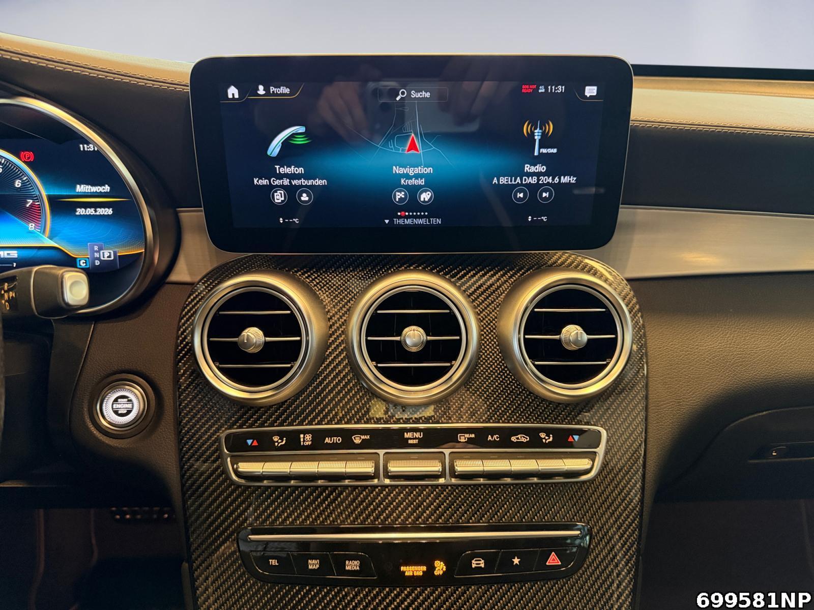 Fahrzeugabbildung Mercedes-Benz GLC 63 AMG S 4M Pano AHK Per.AGA Drivers Pack