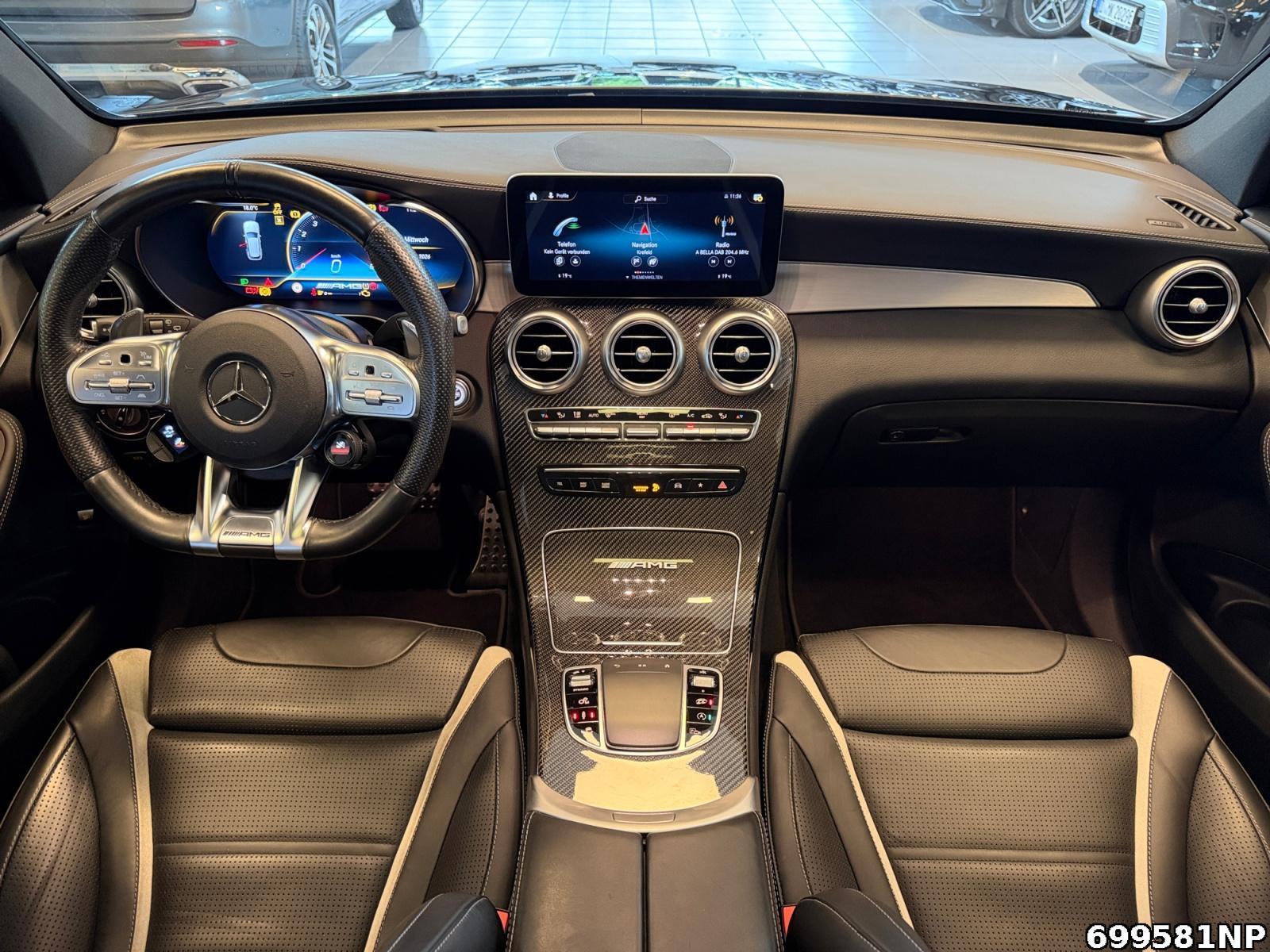 Fahrzeugabbildung Mercedes-Benz GLC 63 AMG S 4M Pano AHK Per.AGA Drivers Pack