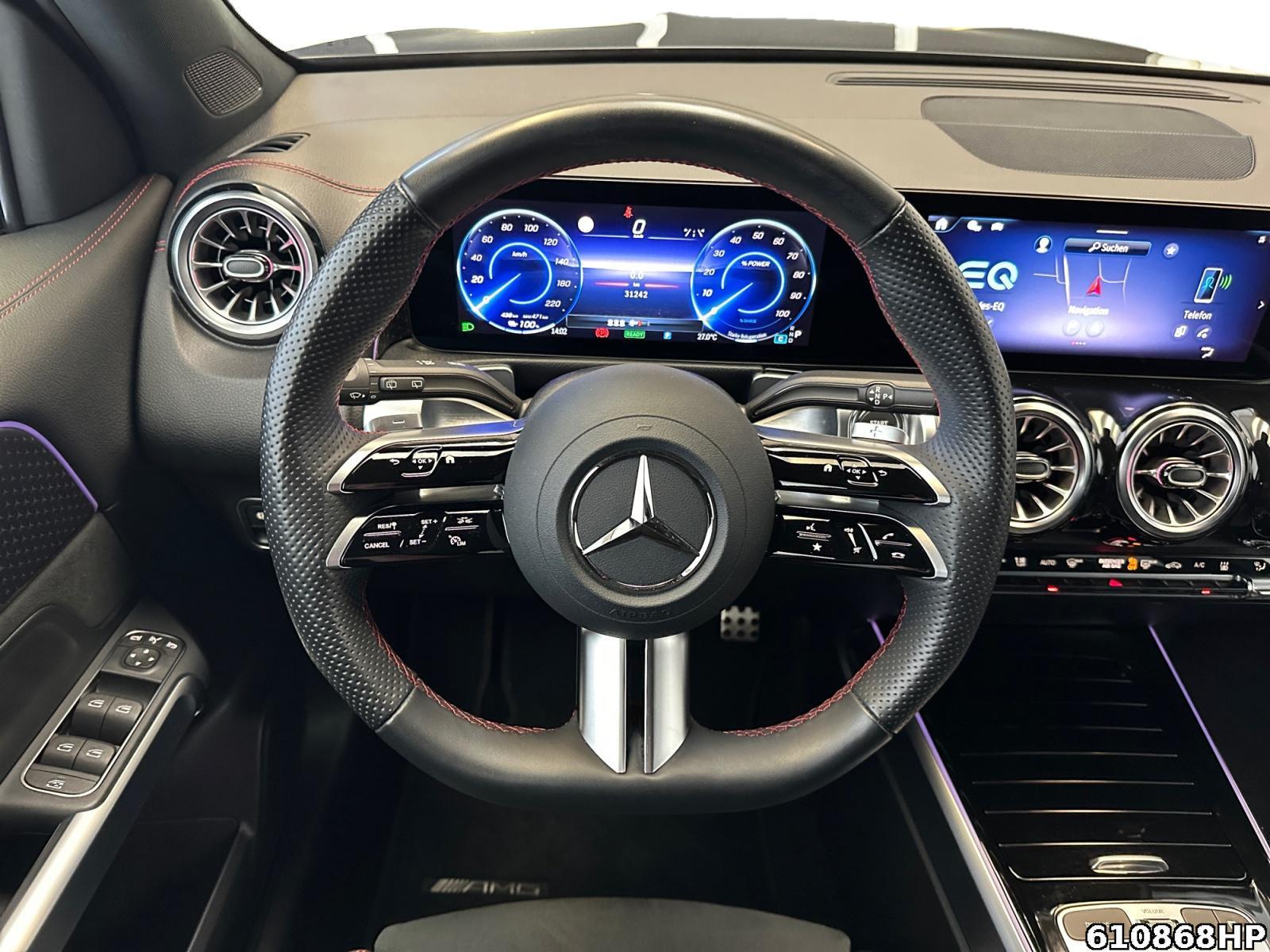 Fahrzeugabbildung Mercedes-Benz EQB 4M AMG AHK Kamera Ambiente Standhzg LED