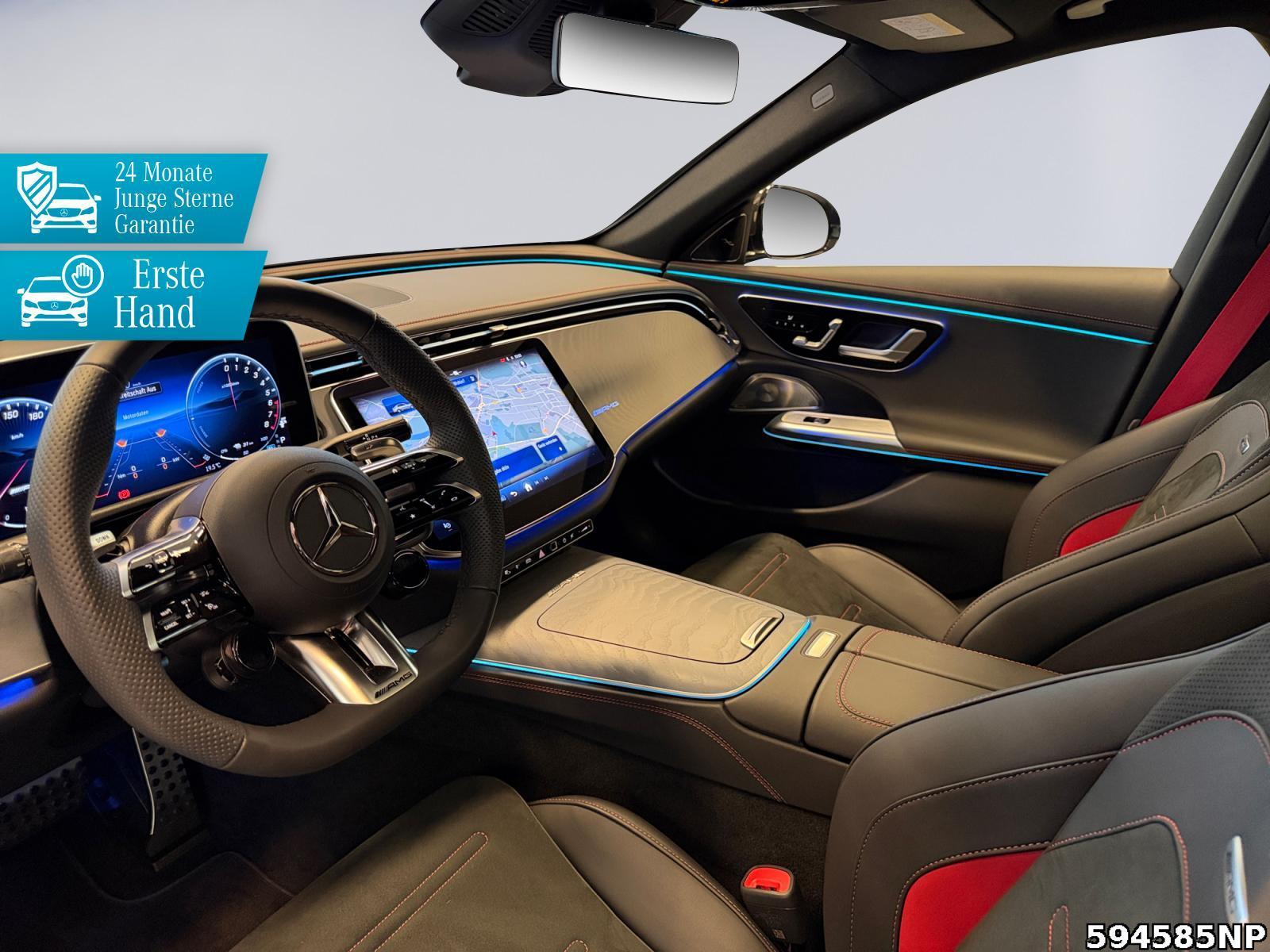 Fahrzeugabbildung Mercedes-Benz E 53 AMG 4M Hybrid Pano 360° Burmester4D Memory