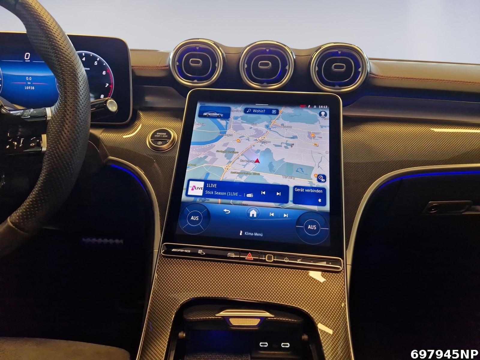 Fahrzeugabbildung Mercedes-Benz CLE 53 AMG 4M+ Coupé Night Pano Burmester Head-Up