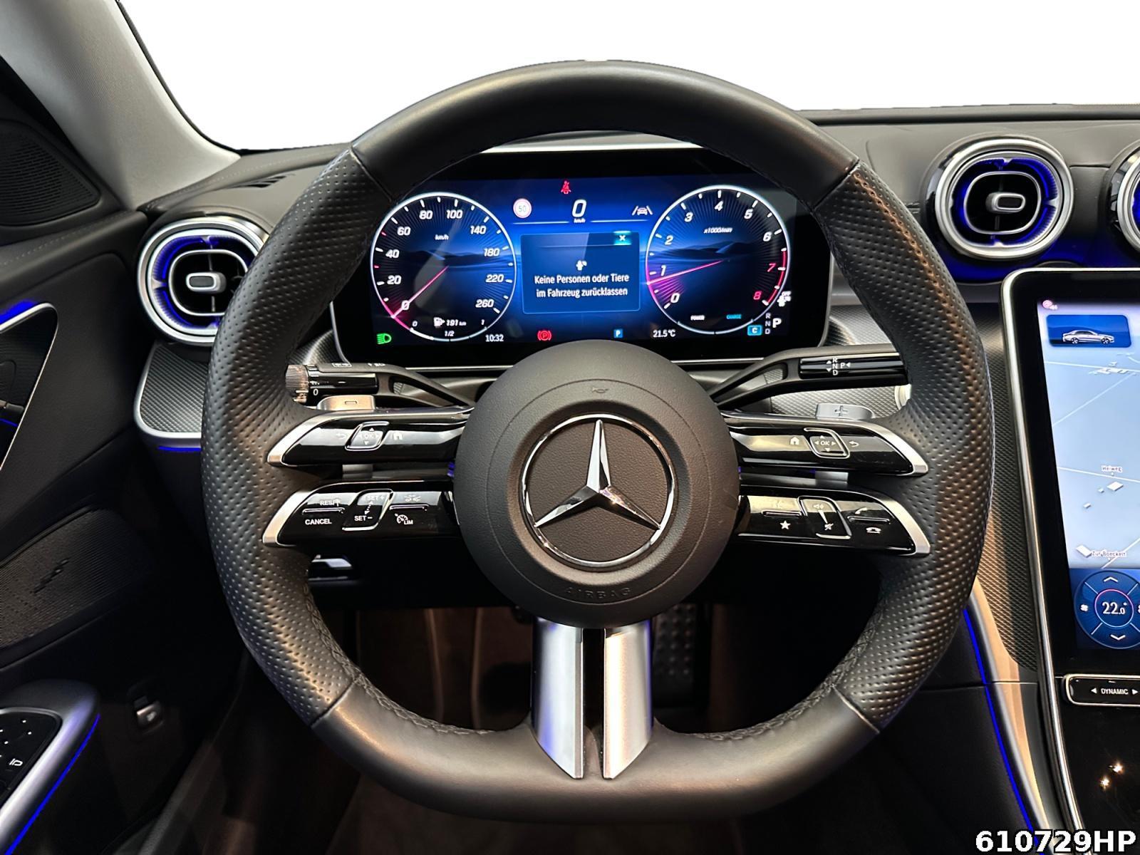 Fahrzeugabbildung Mercedes-Benz C 180 AMG Kamera Memory Totw Ambiente LED Carpl