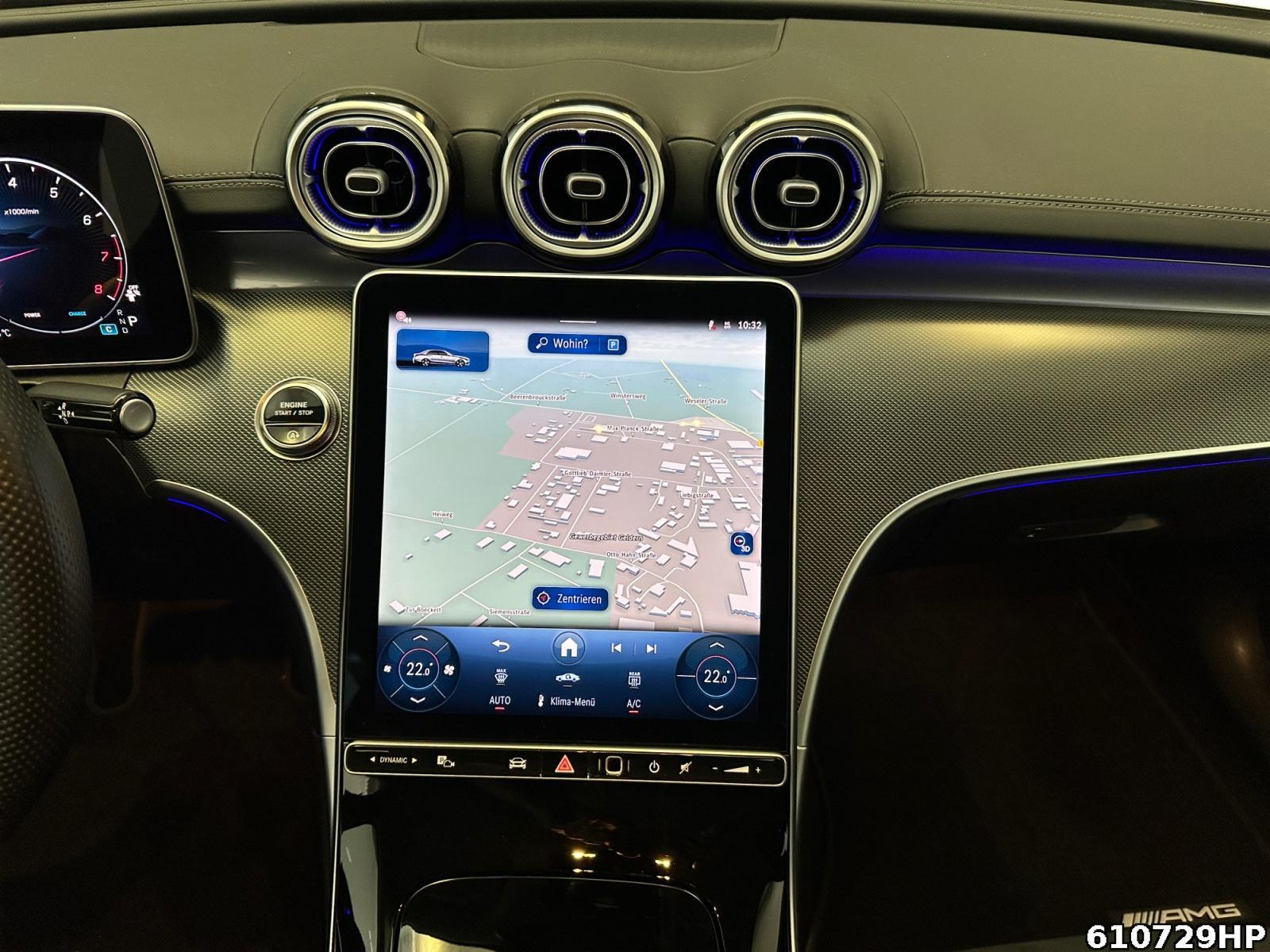 Fahrzeugabbildung Mercedes-Benz C 180 AMG Kamera Memory Totw Ambiente LED Carpl