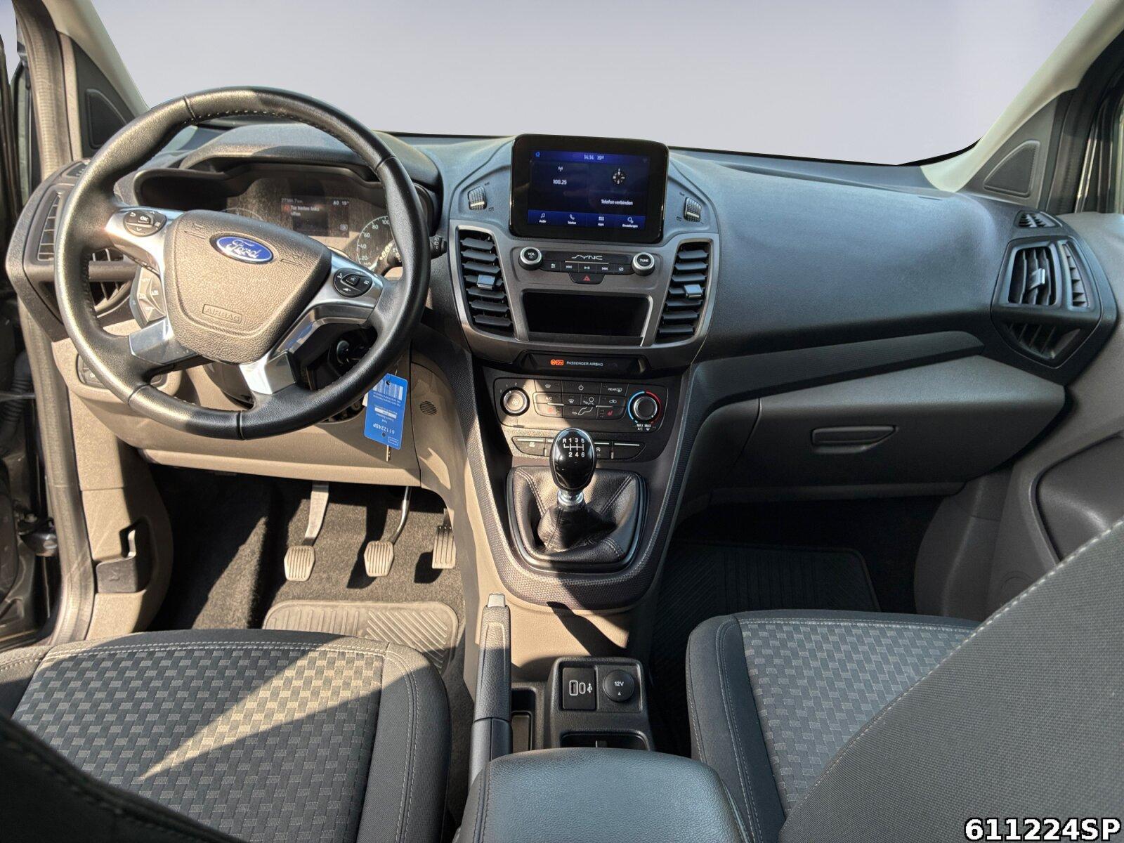 Fahrzeugabbildung Ford Transit Connect Frontscheibe heizbar Spurhalte