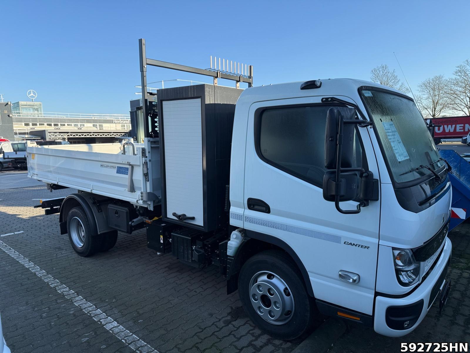 Fahrzeugabbildung FUSO Canter 7C18 Trigenius-Kipper-Werkzeugbox Vfhrzg