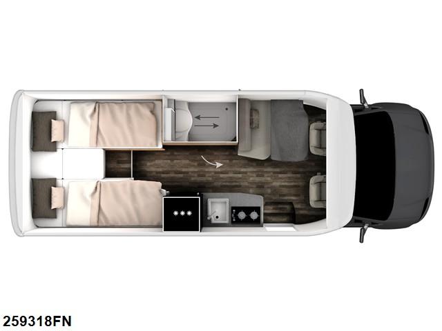 Fahrzeugabbildung Frankia NEO GDK Black-Line 3,5t Solar Markise